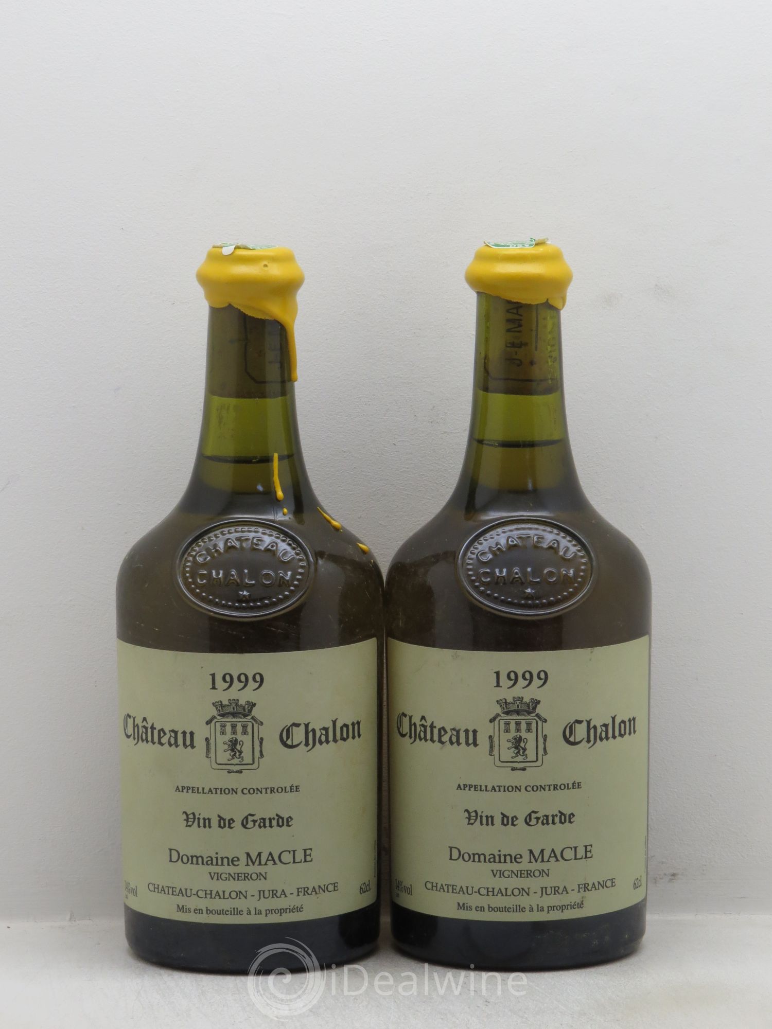 Château-Chalon Jean Macle 1999 - Lot de 2 bouteilles - 0