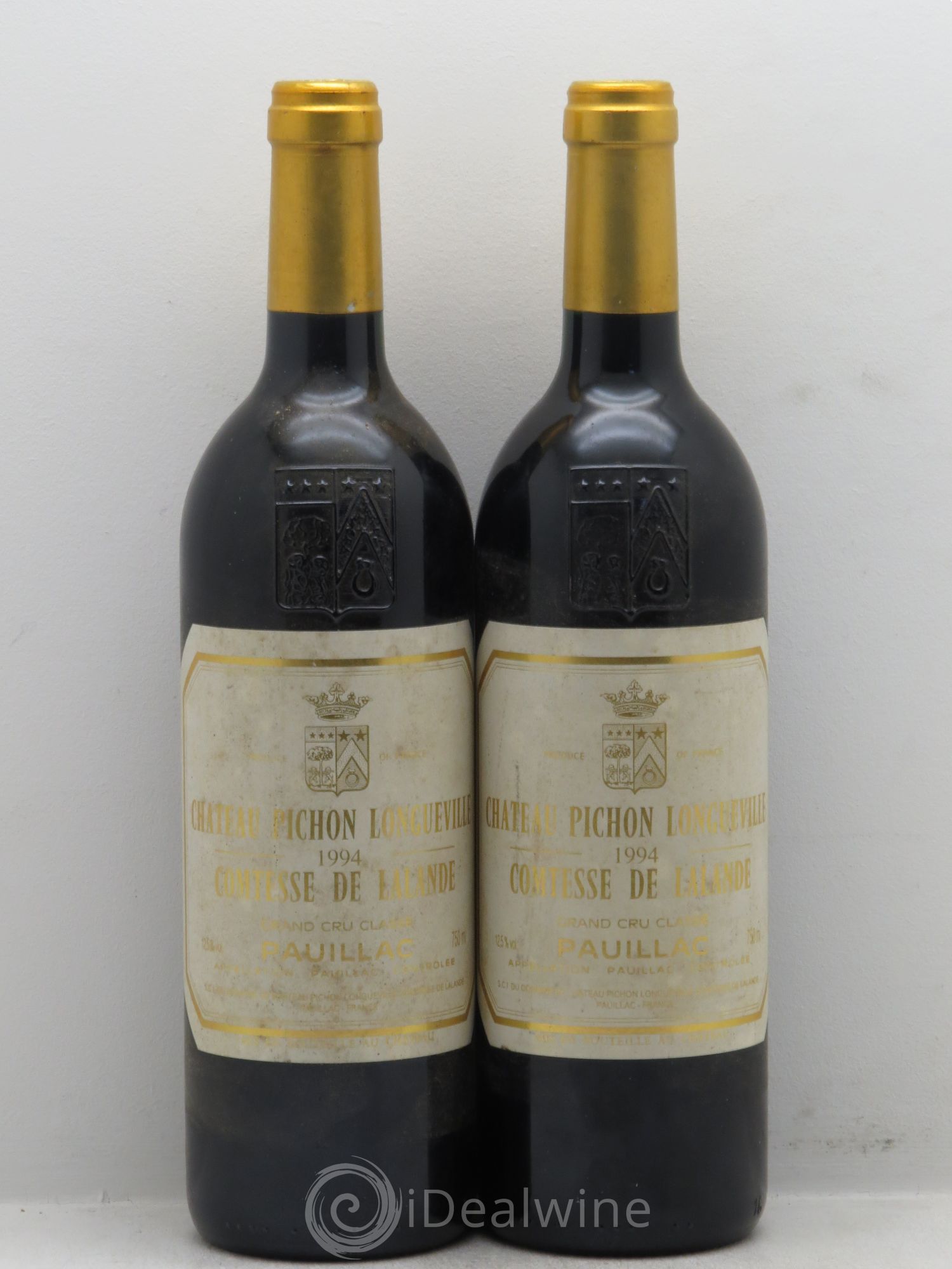 Pichon Longueville Baron 2ème Grand Cru Classé 1994 - Lot de 2 bouteilles - 0