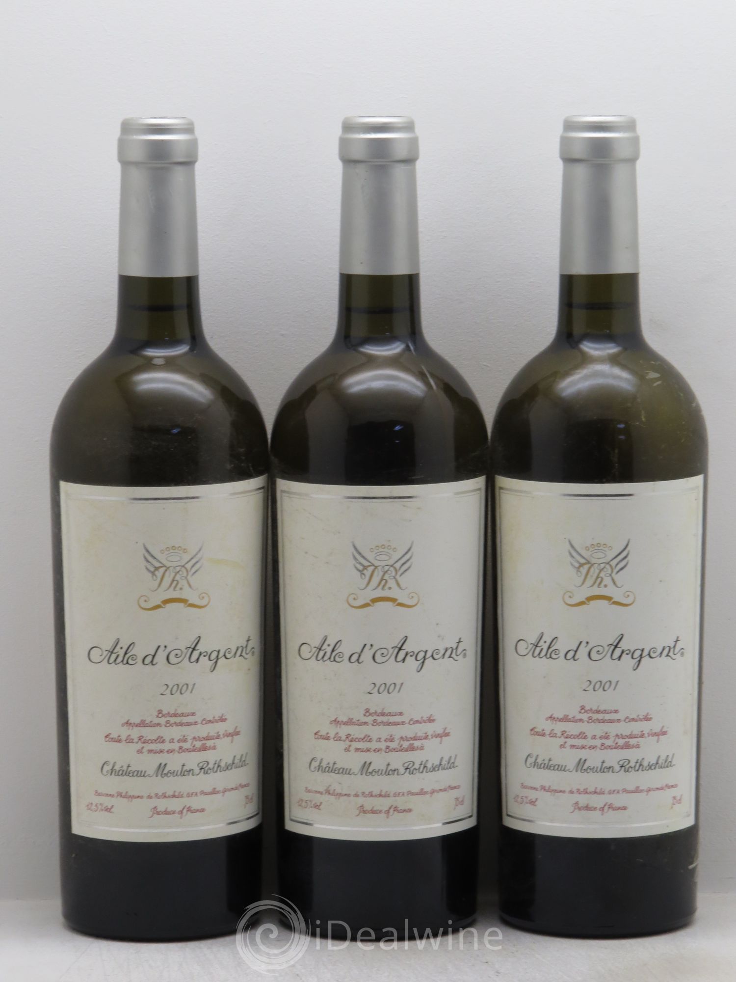 Aile d'Argent 2001 - Lot de 3 bouteilles - 0