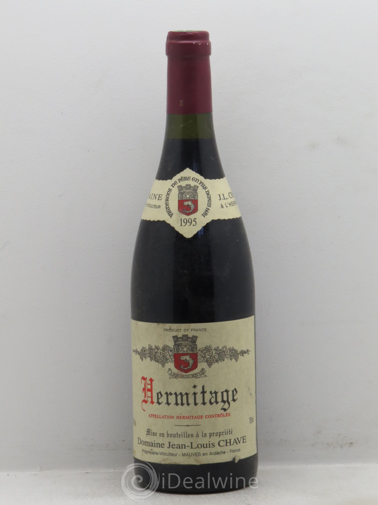 Hermitage Jean-Louis Chave 1995 - Lot de 1 bouteille - 0