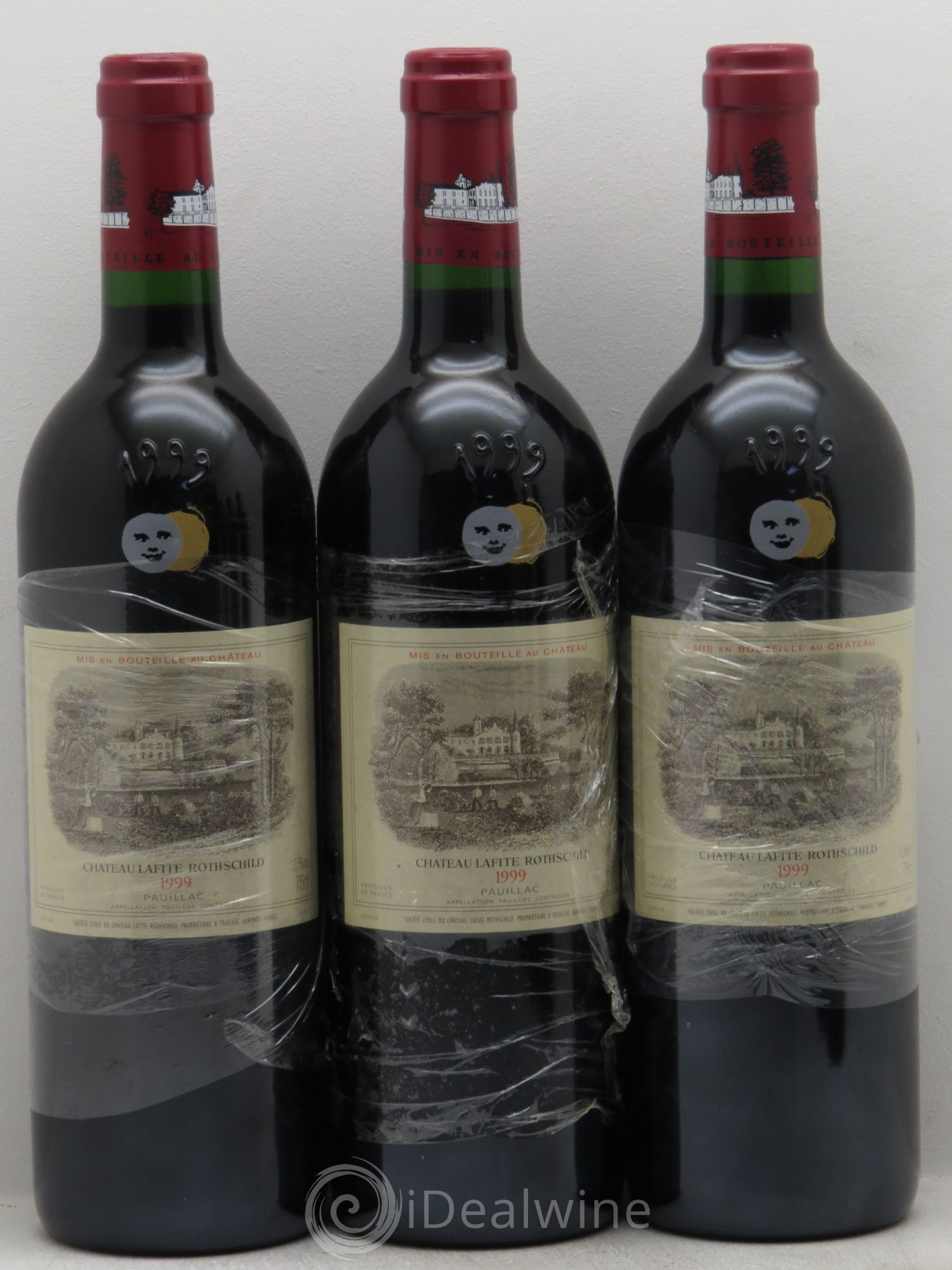 Château Lafite Rothschild 1er Grand Cru Classé 1999 - Lot de 6 bouteilles - 1