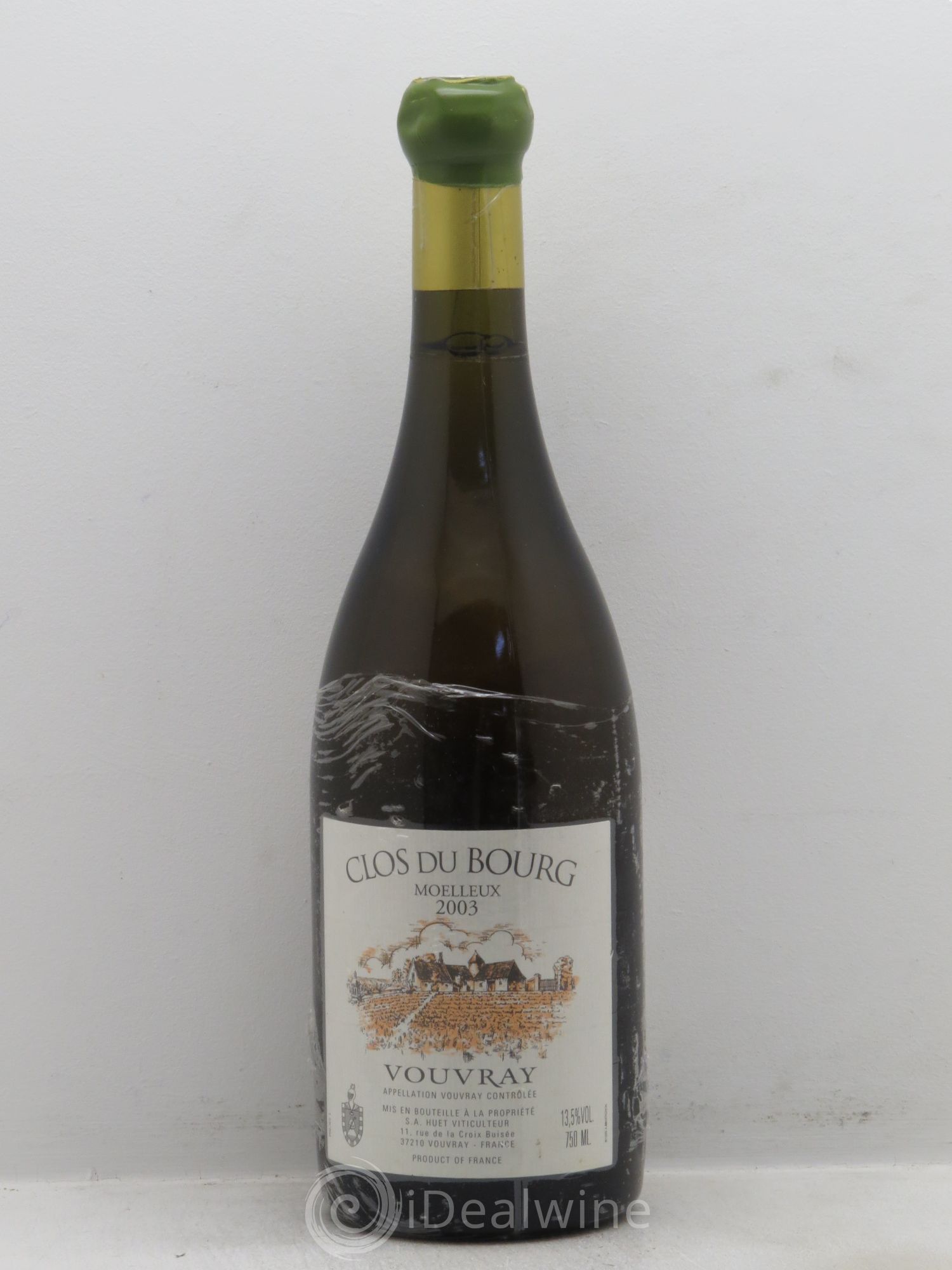 Vouvray Clos du Bourg Moelleux Domaine Huet 2003 - Lotto di 1 bottiglia - 0