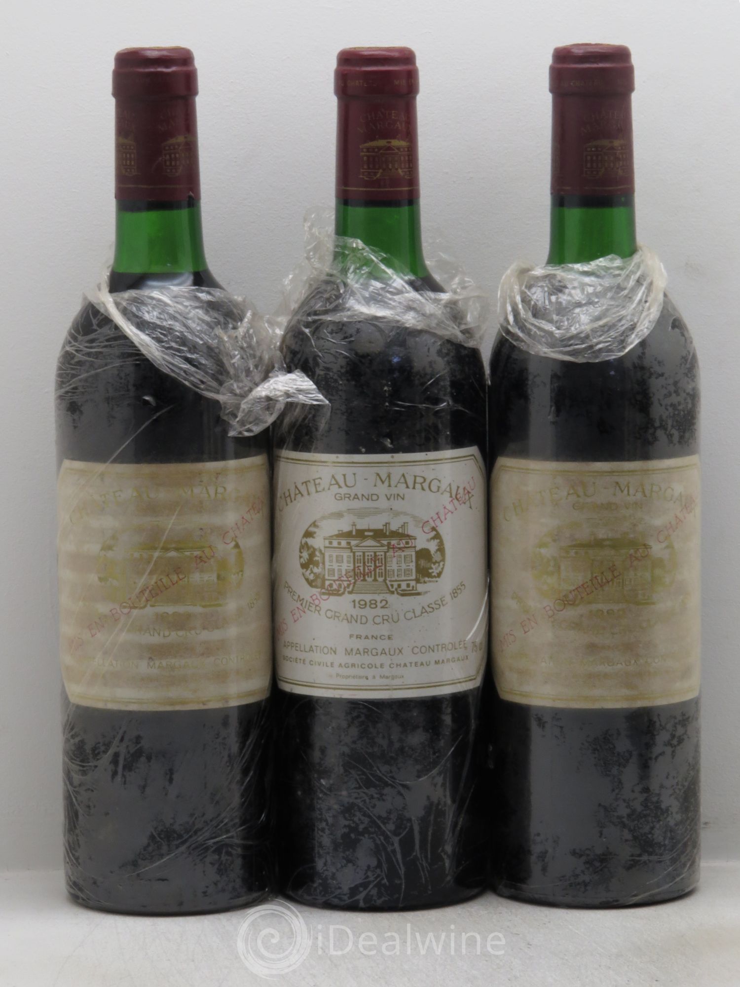 Château Margaux 1er Grand Cru Classé 1982 - Lot de 6 bouteilles - 1