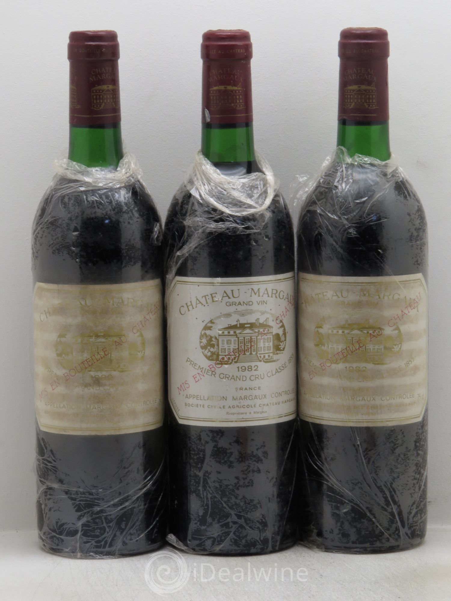 Château Margaux 1er Grand Cru Classé 1982 - Lot de 6 bouteilles - 2