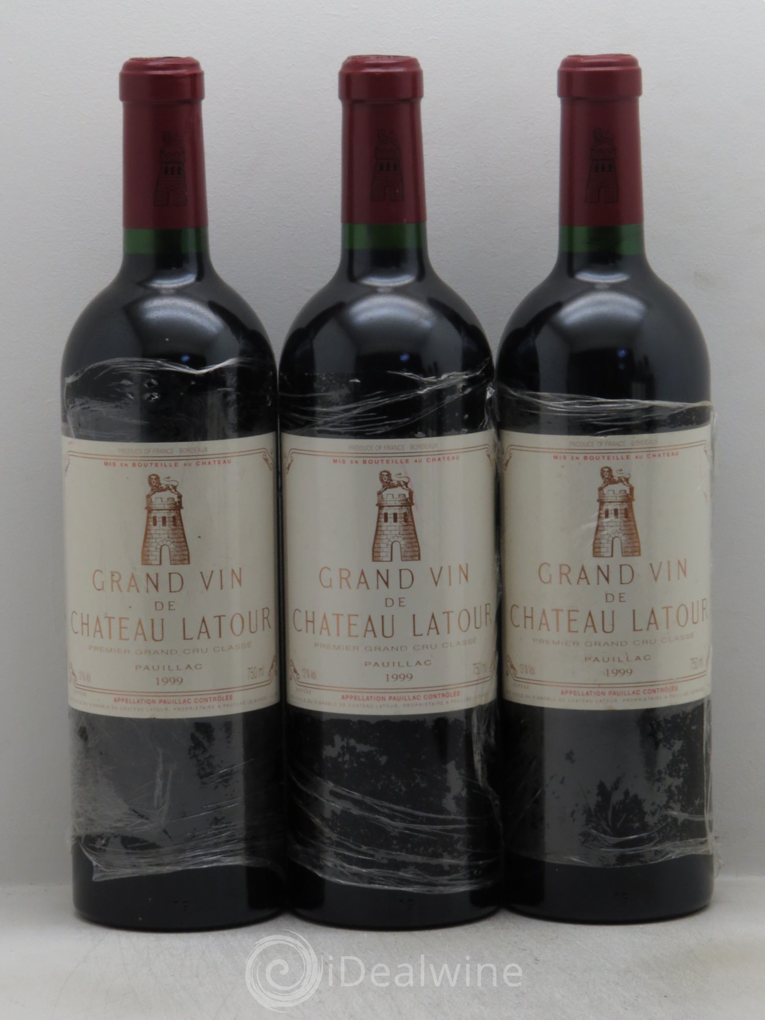 Château Latour 1er Grand Cru Classé 1999 - Lot de 6 bouteilles - 1