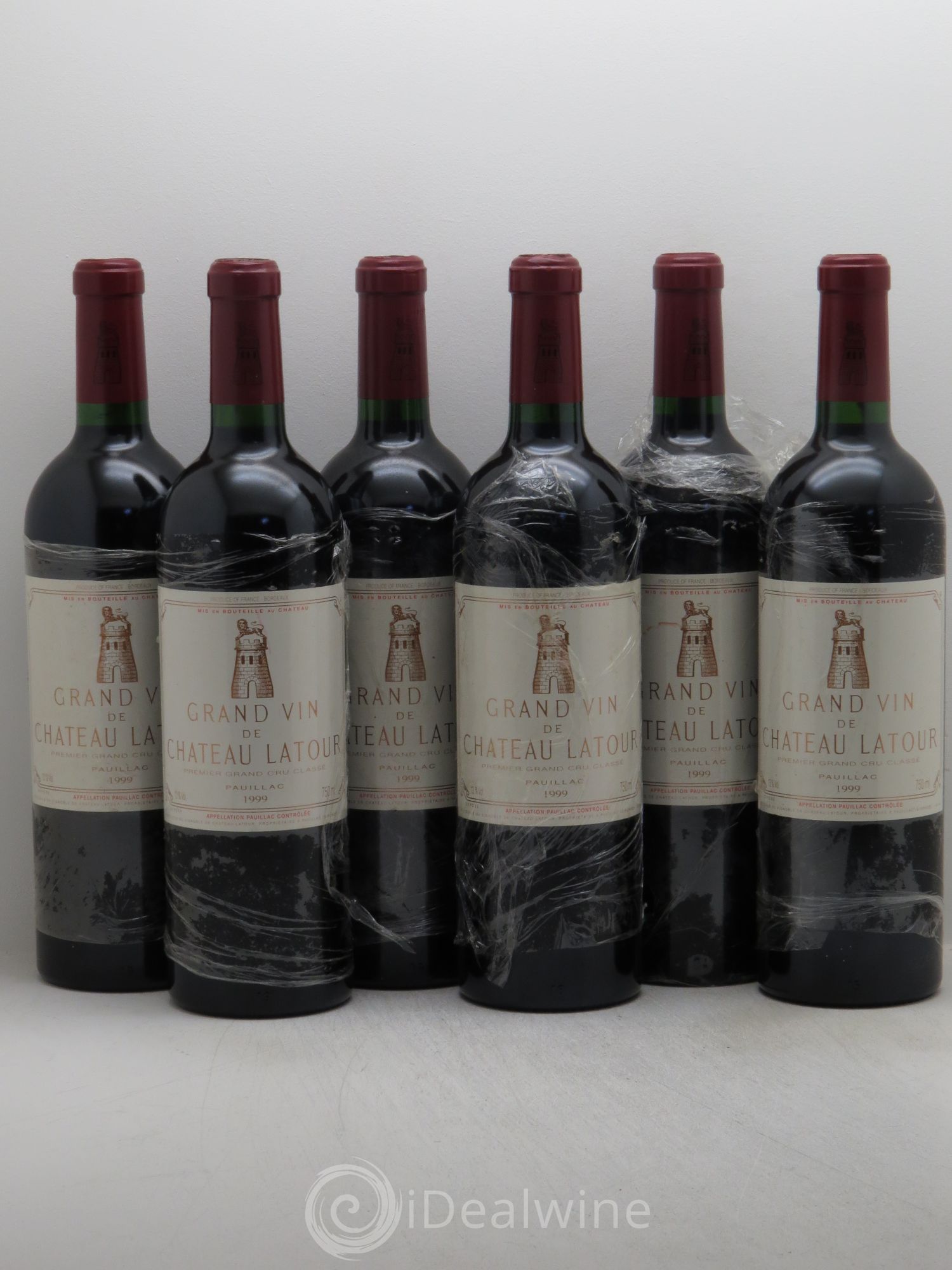 Château Latour 1er Grand Cru Classé 1999 - Lot de 6 bouteilles - 0