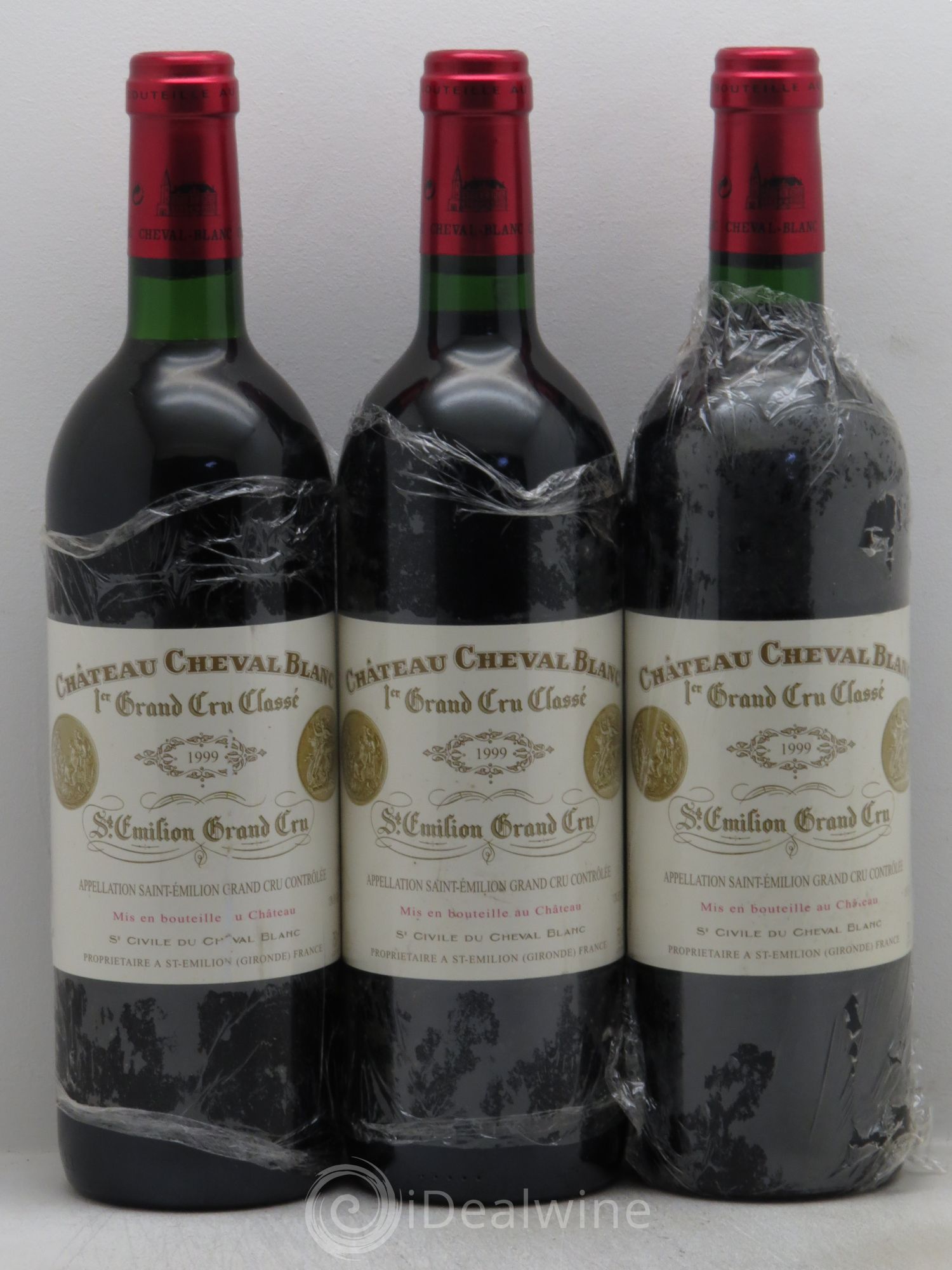 Château Cheval Blanc 1er Grand Cru Classé A 1999 - Lot de 6 bouteilles - 2