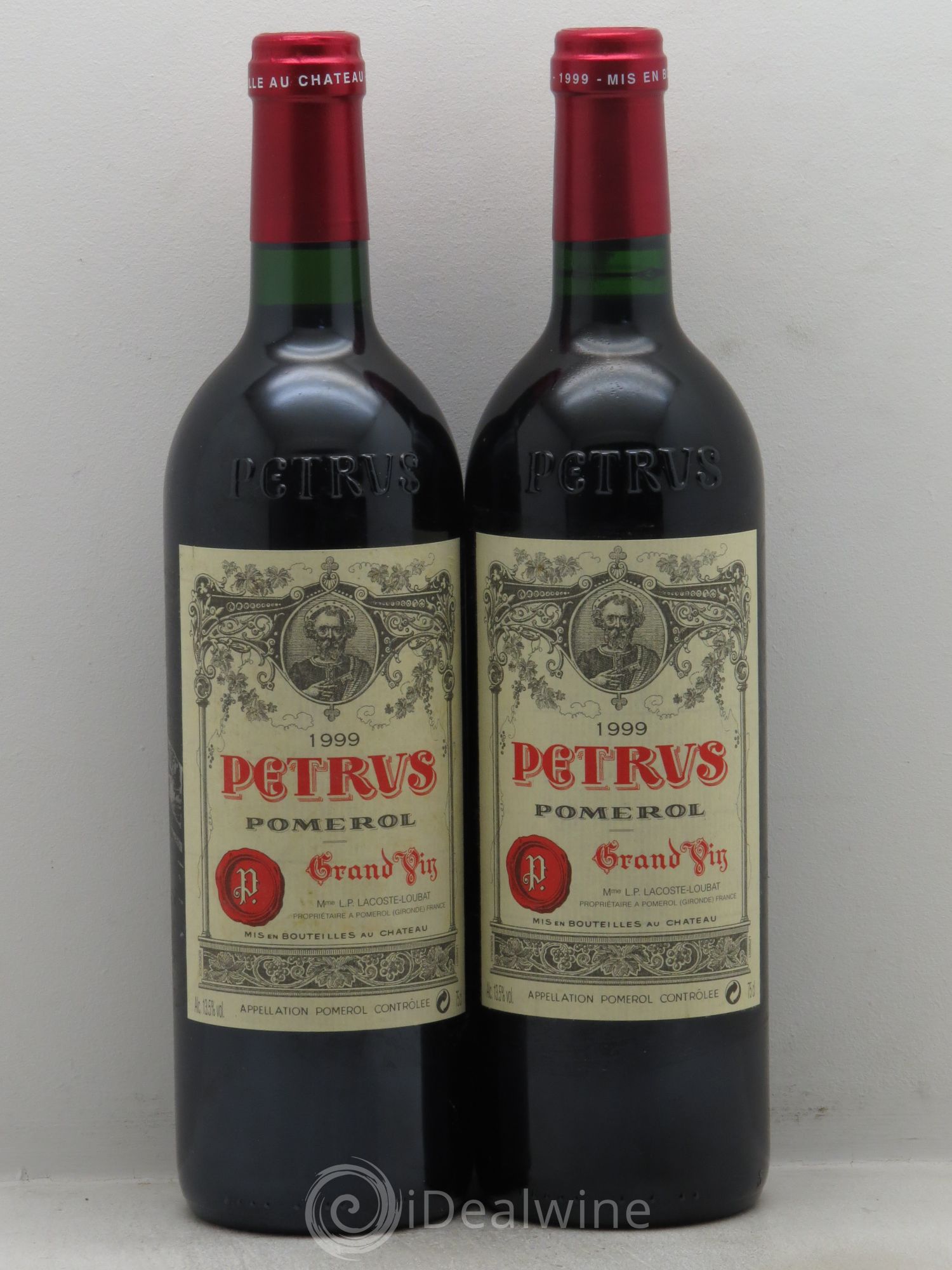 Petrus 1999 - Lot de 2 bouteilles - 0