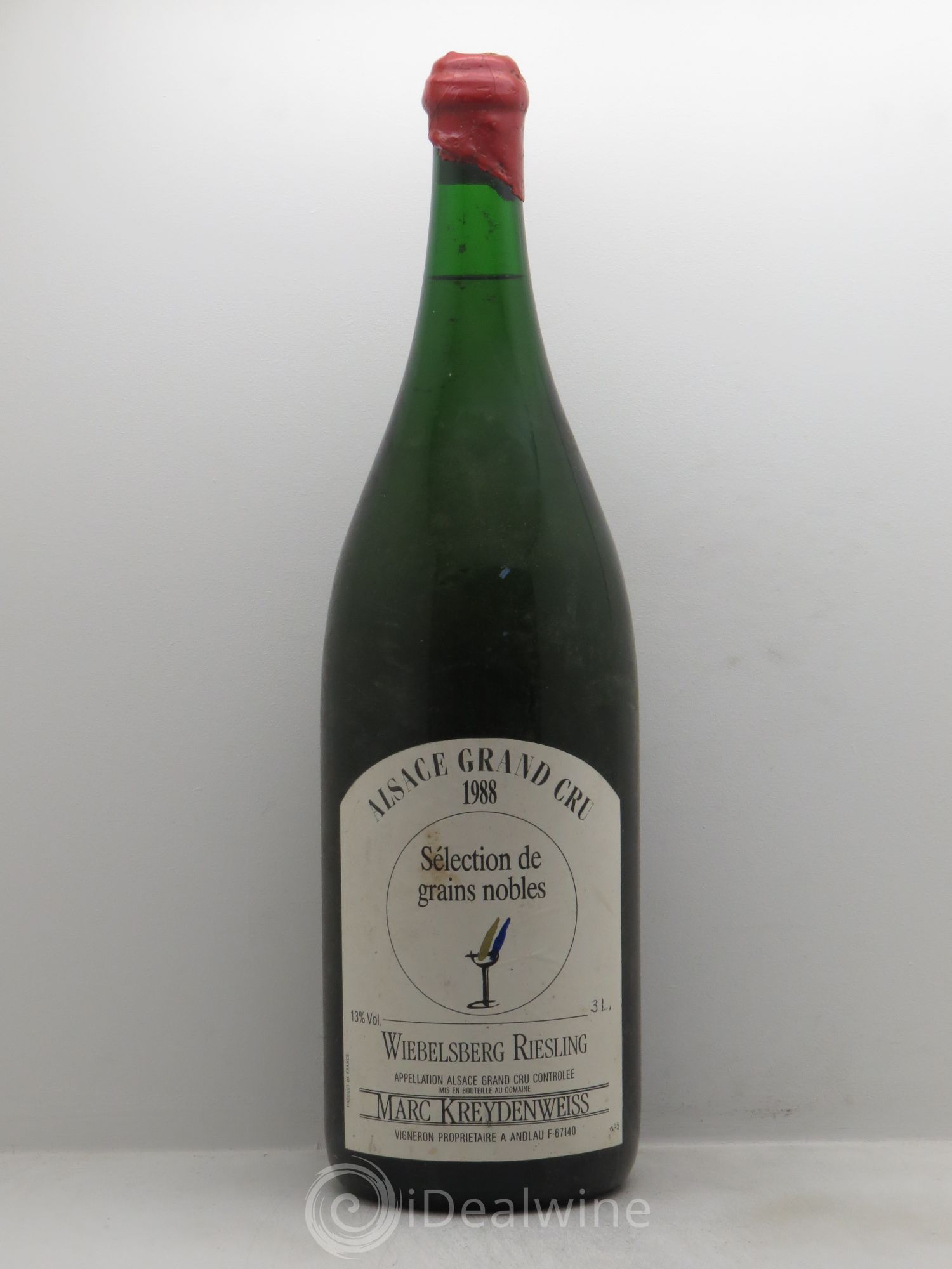 Riesling Wiebelsberg M.Kreydenweiss Grand Cru Sélection de Grains Nobles 1988 - Lotto di 1 jéroboam - 0