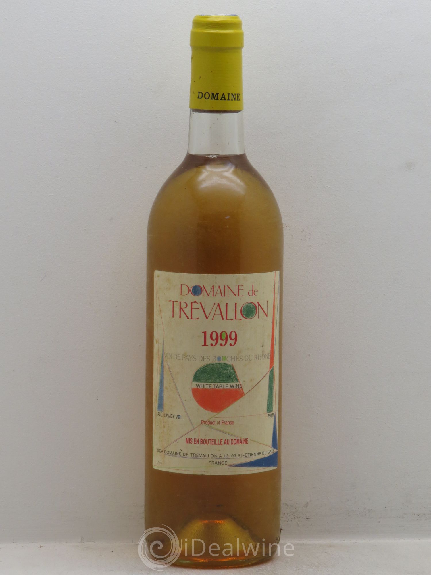 VDP Bouches du Rhône Trévallon (Domaine de) Eloi Dürrbach 1999 - Lot de 1 bouteille - 0