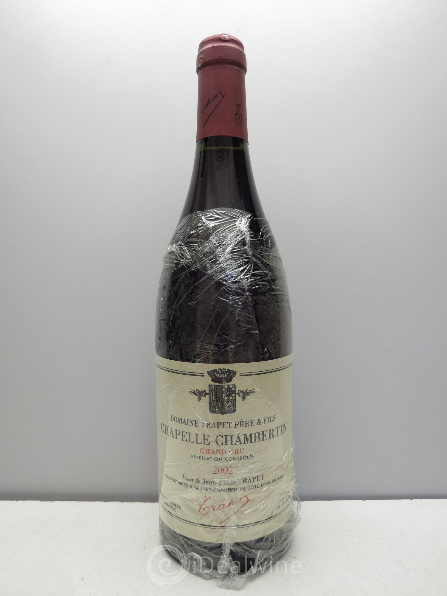 Chapelle-Chambertin Grand Cru Domaine Trapet 2002 - Lot de 1 bouteille - 0