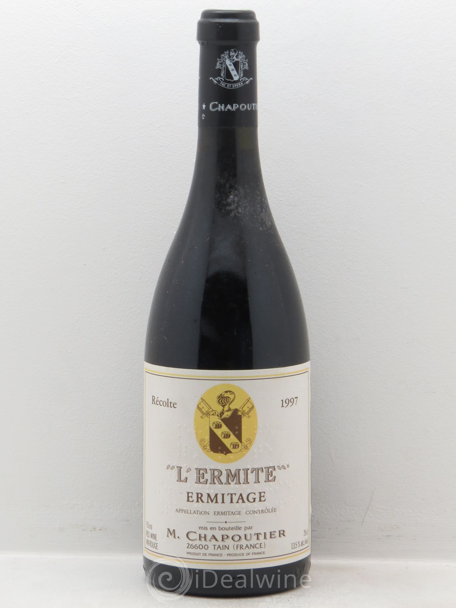 Hermitage Ermitage l'Ermite Chapoutier 1997 - Lot de 1 bouteille - 0