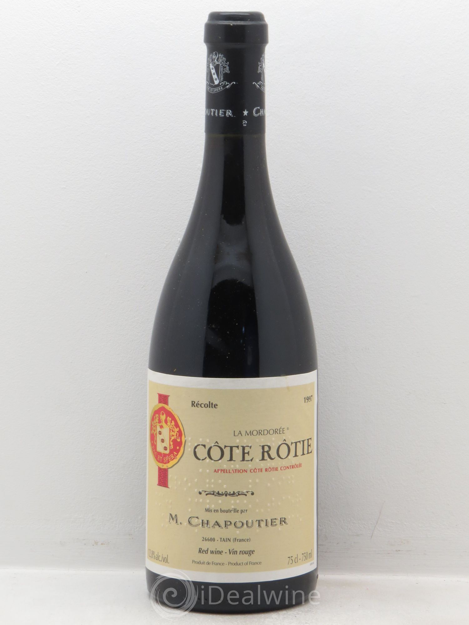 Côte-Rôtie La Mordorée Chapoutier 1997 - Lot de 6 bouteilles - 0