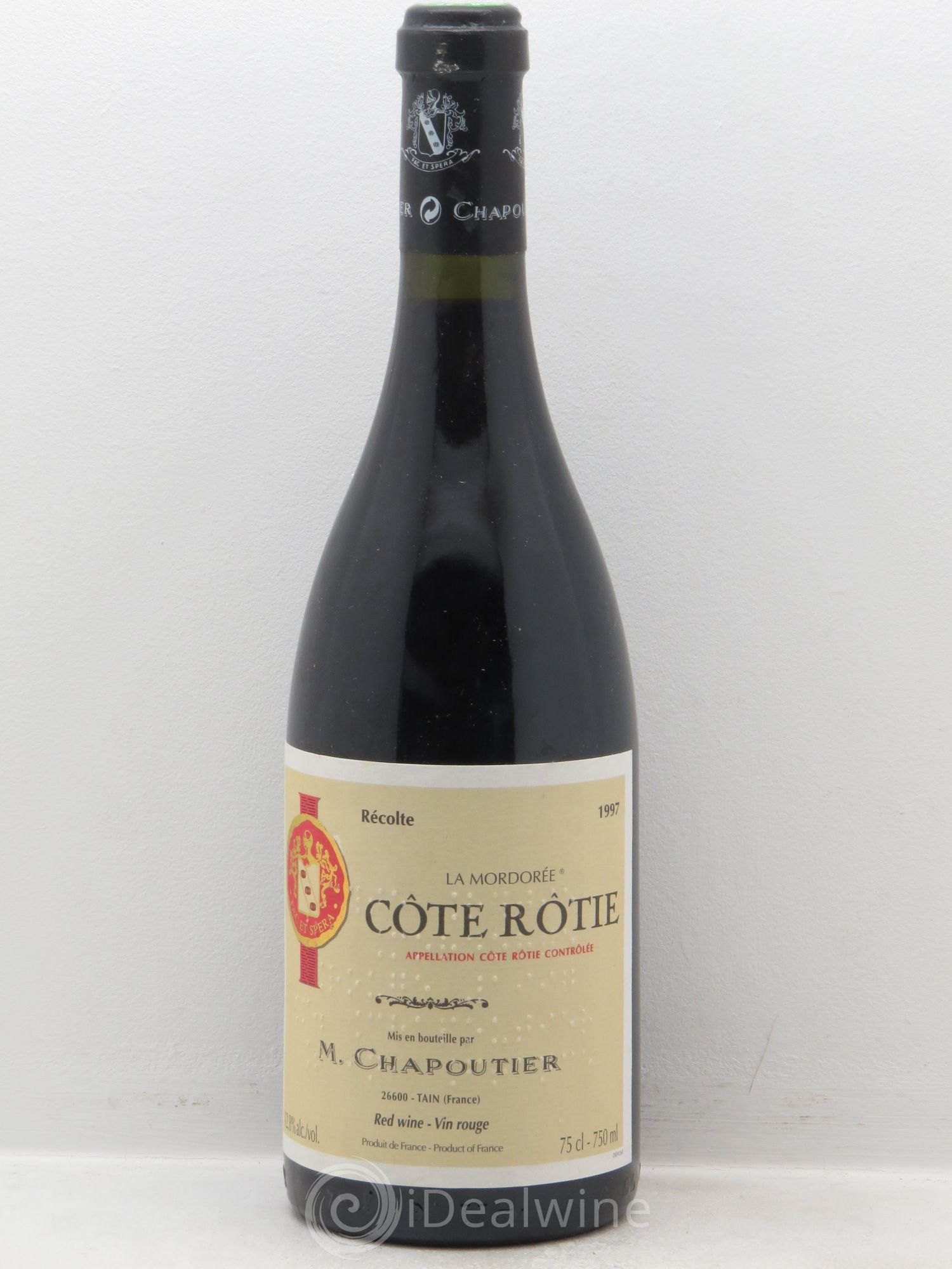 Côte-Rôtie La Mordorée Chapoutier 1997 - Lot de 1 bouteille - 0