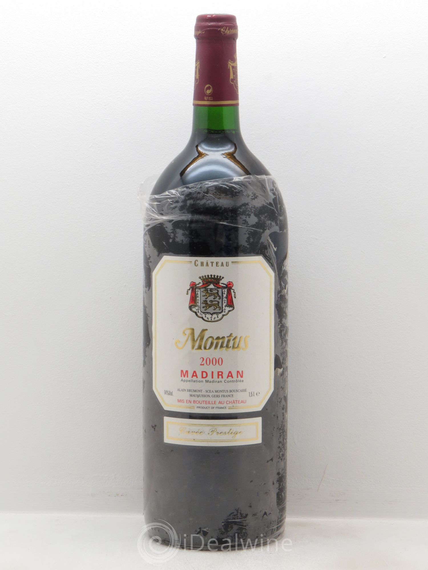 Madiran Château Montus-Prestige Alain Brumont NE PAS ENVOYER - REMISE EN VENTE (TB) 2000 - Posten von 6 Magnum - 0