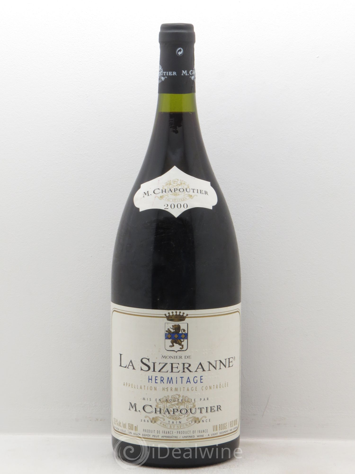 Hermitage Monier de La Sizeranne Chapoutier 2000 - Lot de 1 magnum - 0