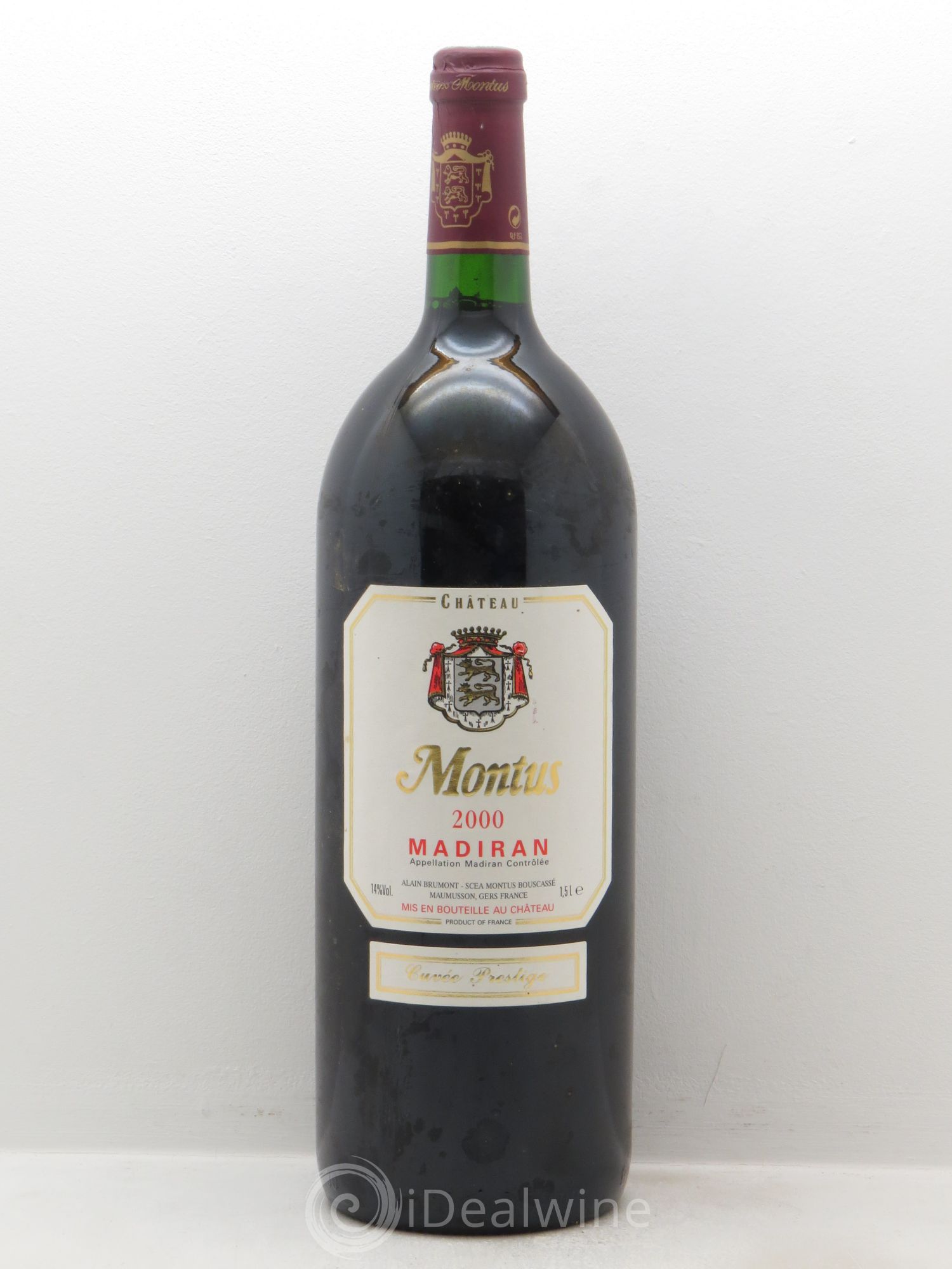Madiran Château Montus-Prestige Alain Brumont 2000 - Lot de 1 magnum - 0