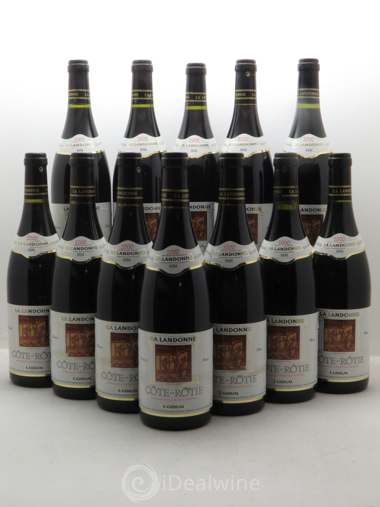 Côte-Rôtie La Landonne Guigal 2000 - Lot de 12 bouteilles - 0