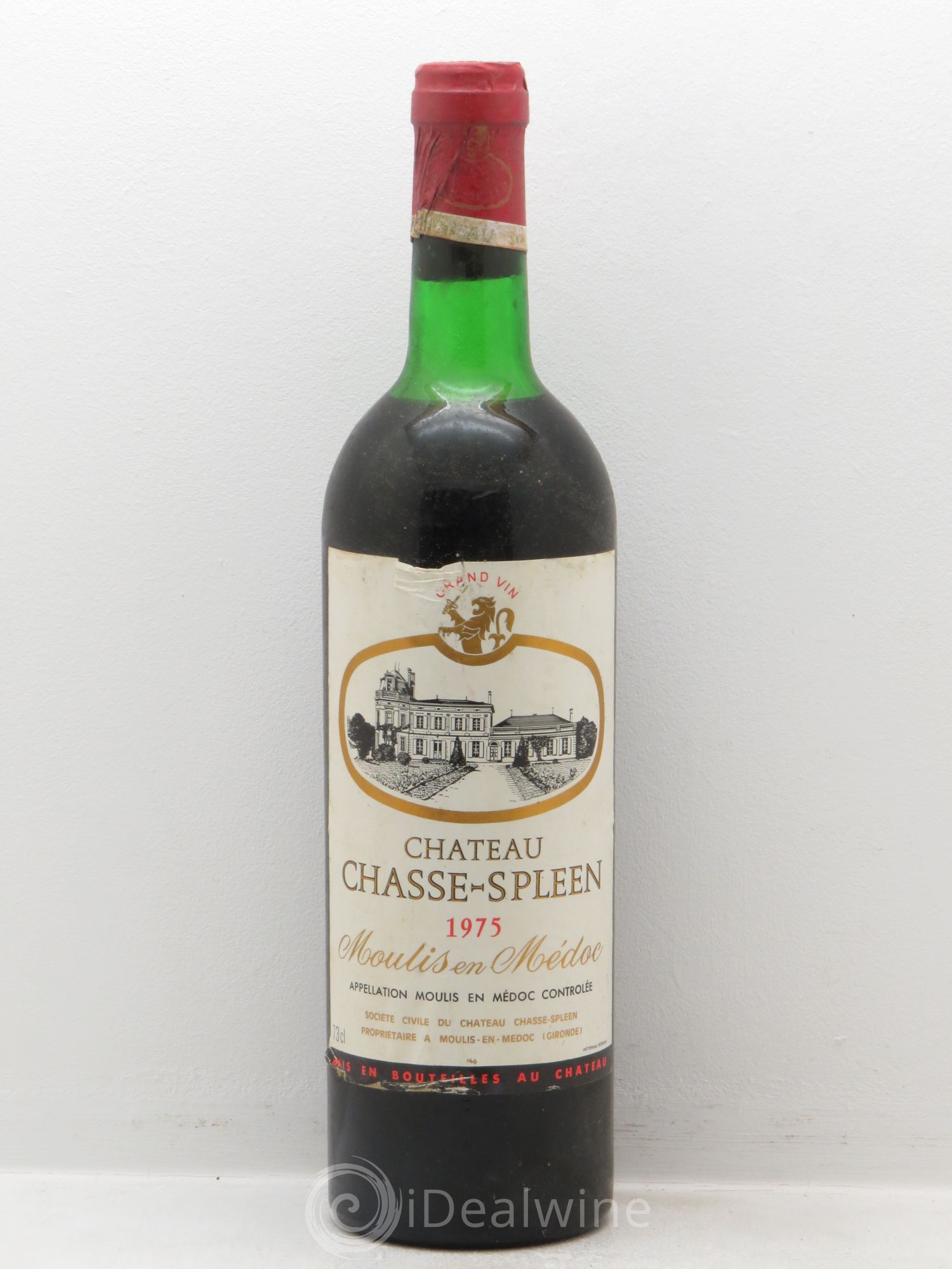 Château Chasse Spleen 1975 - Lot de 1 bouteille - 0
