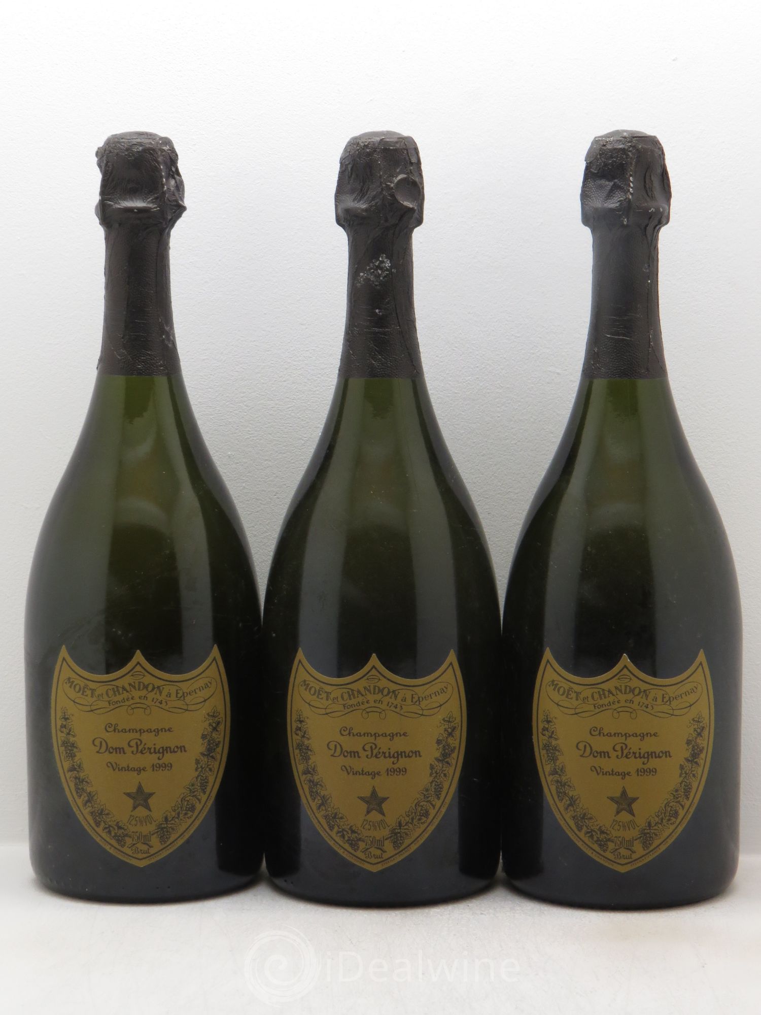 Brut Dom Pérignon 1999 - Lot de 3 bouteilles - 0