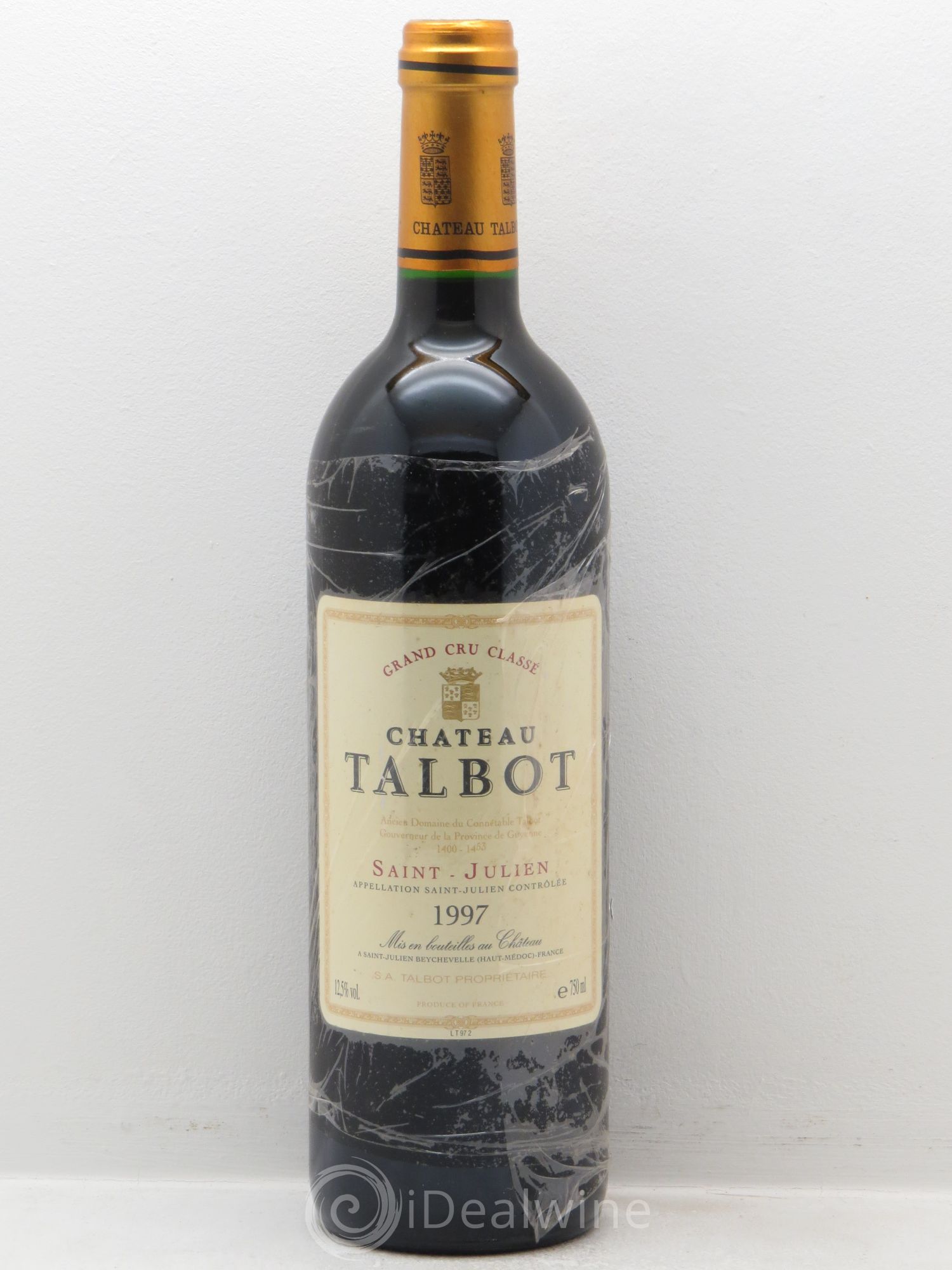 Château Talbot 4ème Grand Cru Classé 1997 - Lot de 6 bouteilles - 0