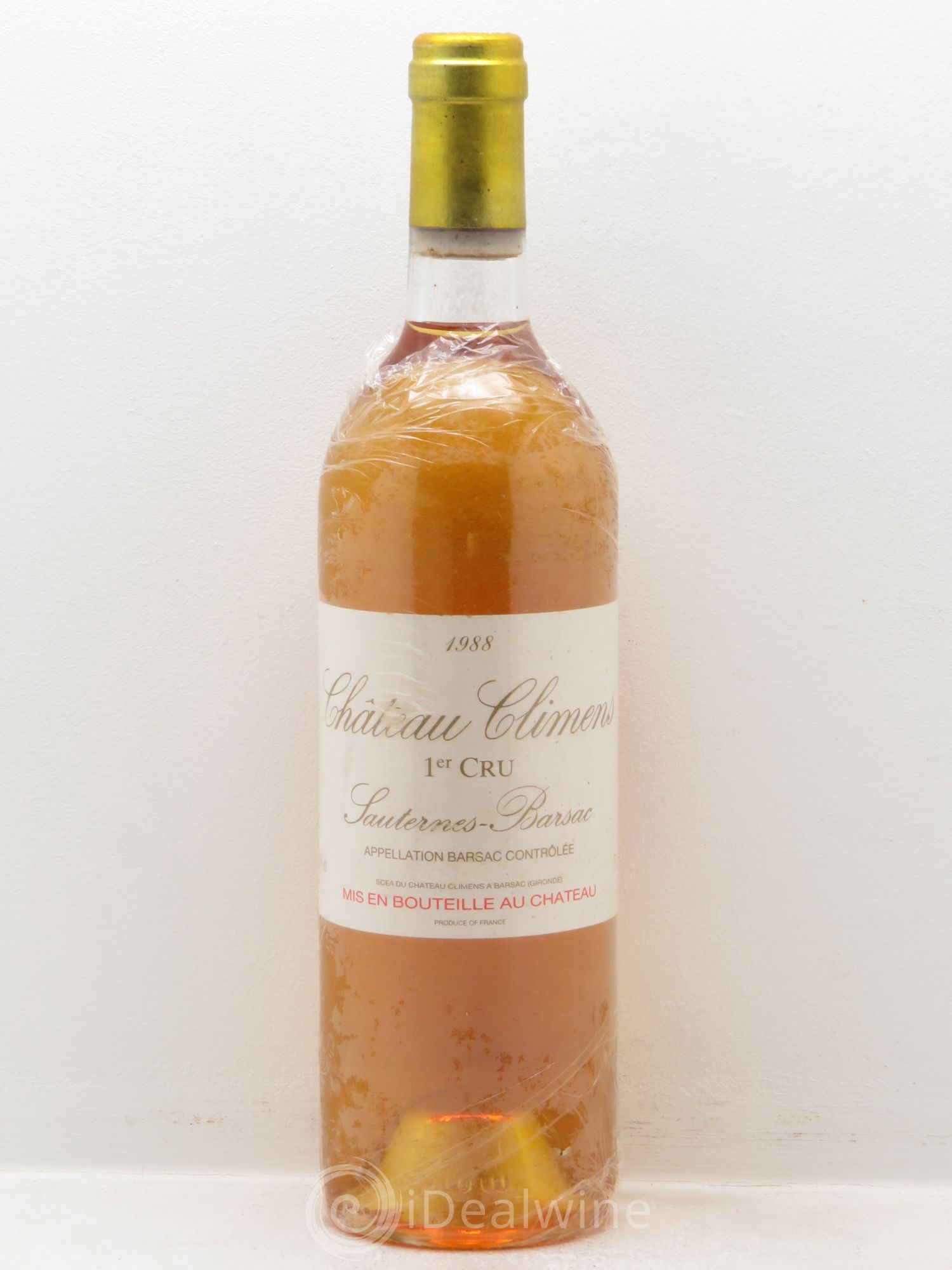 Château Climens 1er Grand Cru Classé 1988 - Lotto di 1 bottiglia - 0