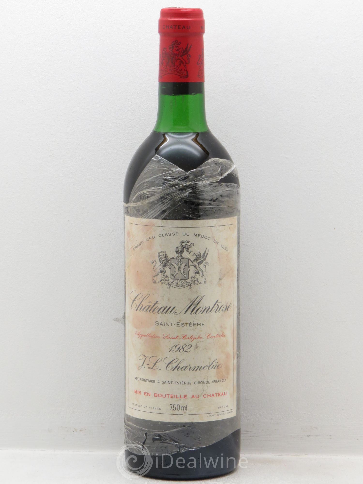 Château Montrose 2ème Grand Cru Classé 1982 - Lot de 1 bouteille - 0
