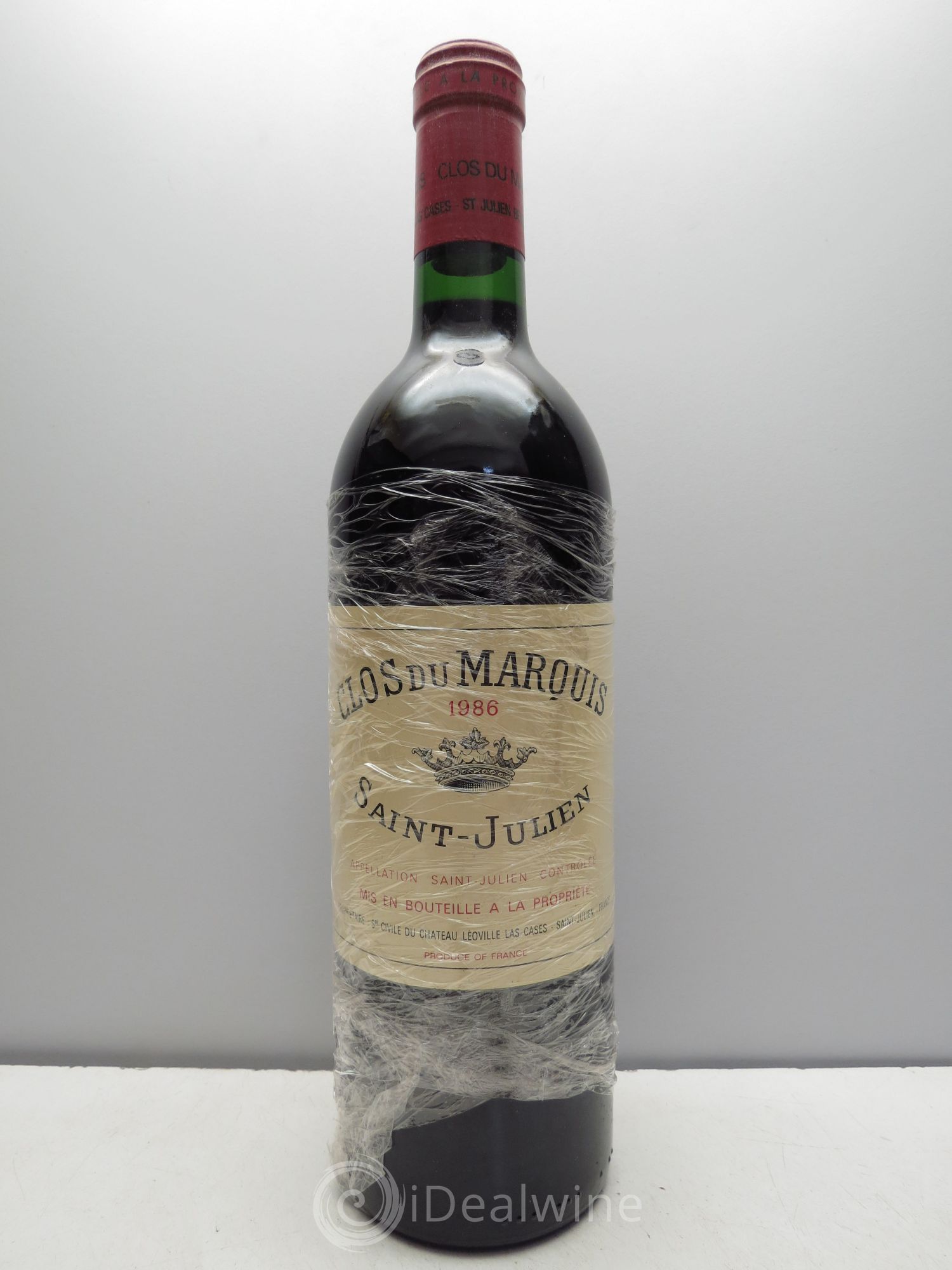Clos du Marquis 1986 - Lot de 1 bouteille - 0