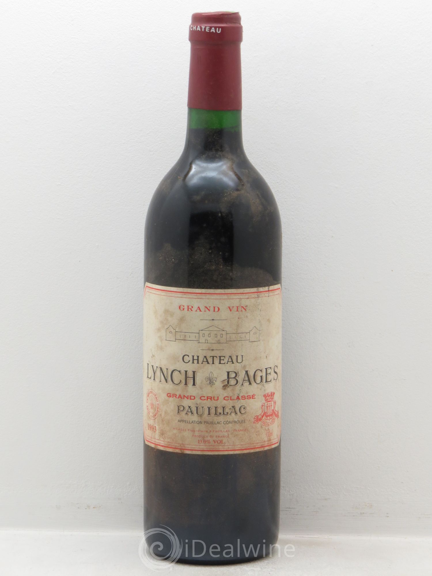 Château Lynch Bages 5ème Grand Cru Classé 1993 - Lot de 1 bouteille - 0