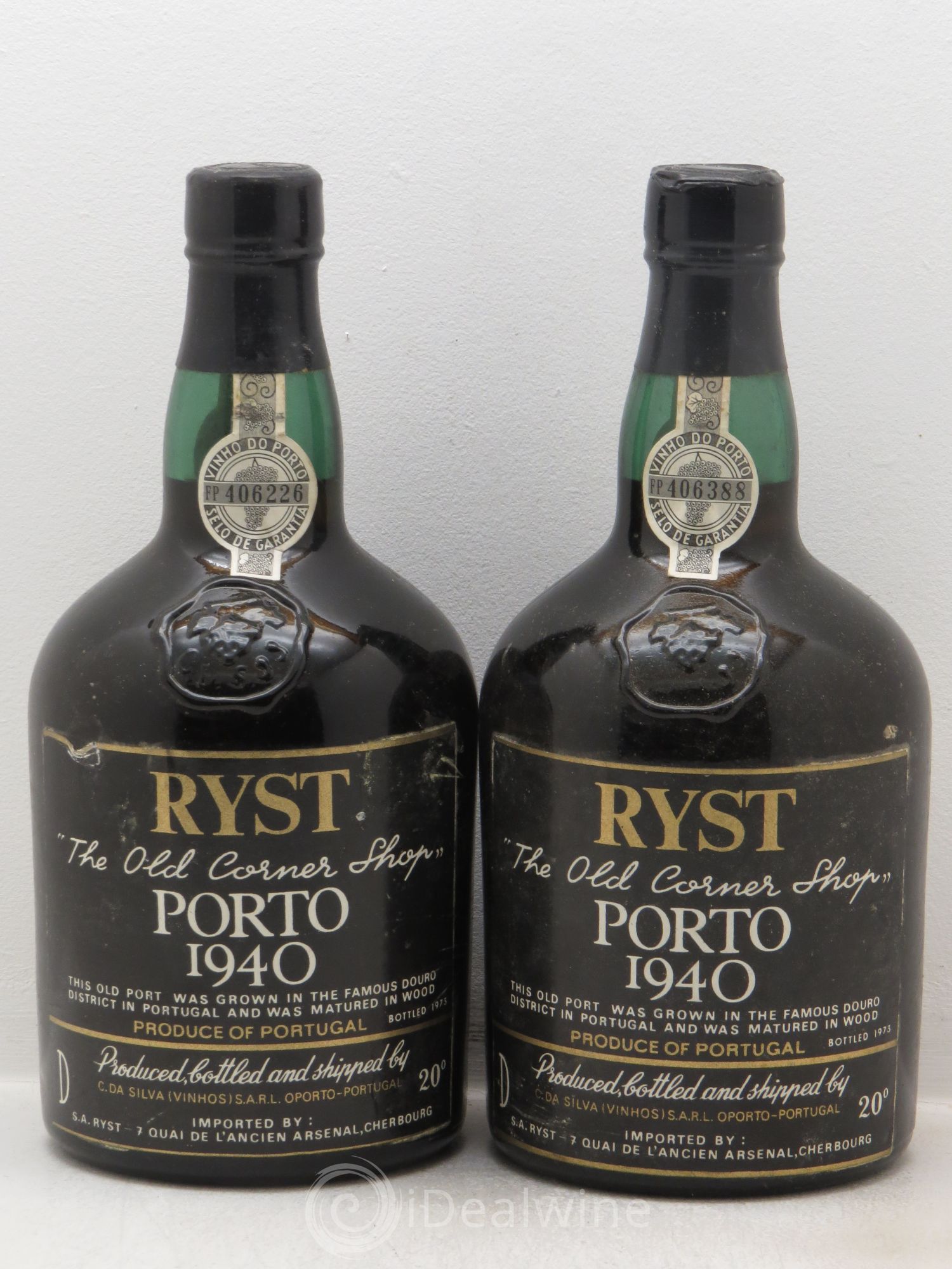 Porto 1940 - Lot de 2 bouteilles - 0