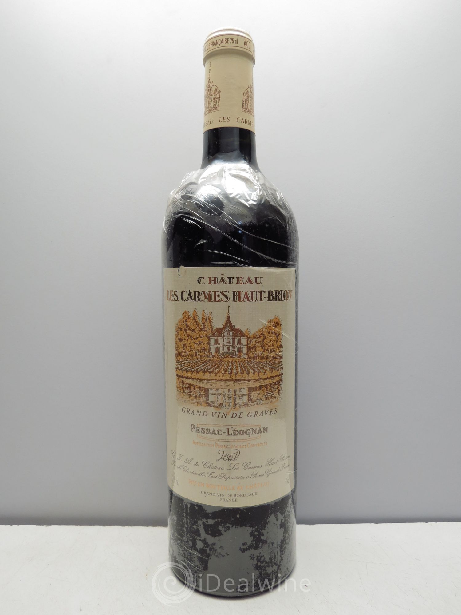 Château Les Carmes Haut-Brion 2001 - Lot de 1 bouteille - 0