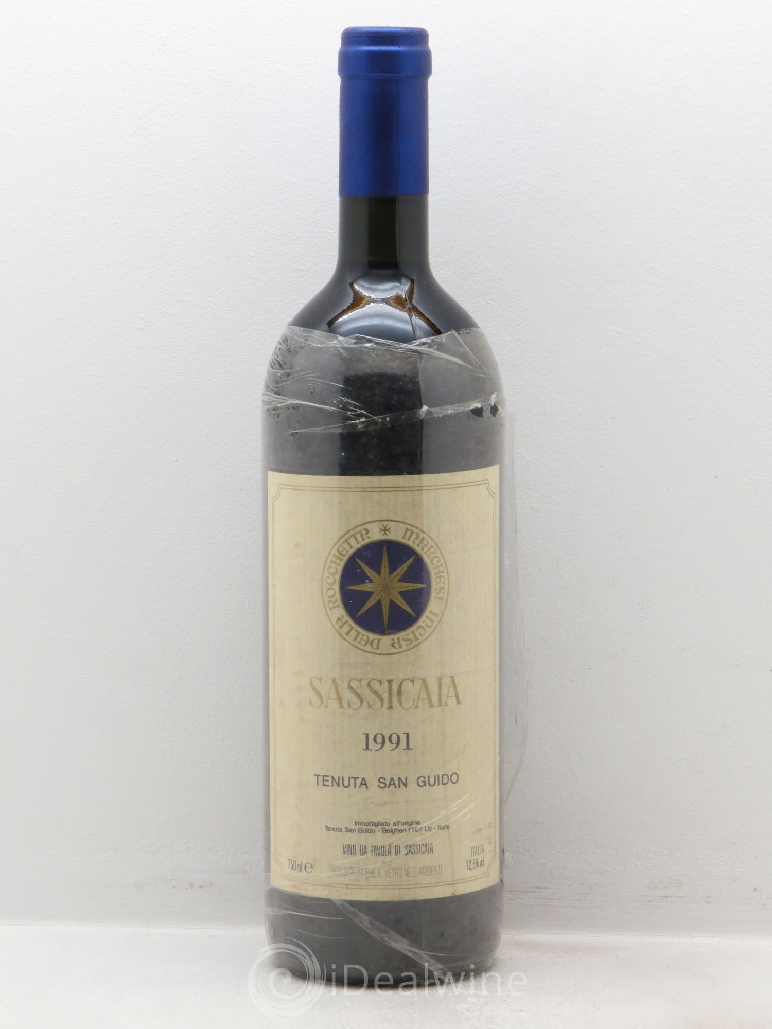 Bolgheri DOC Sassicaia Tenuta San Guido 1991 - Lot de 1 bouteille - 0