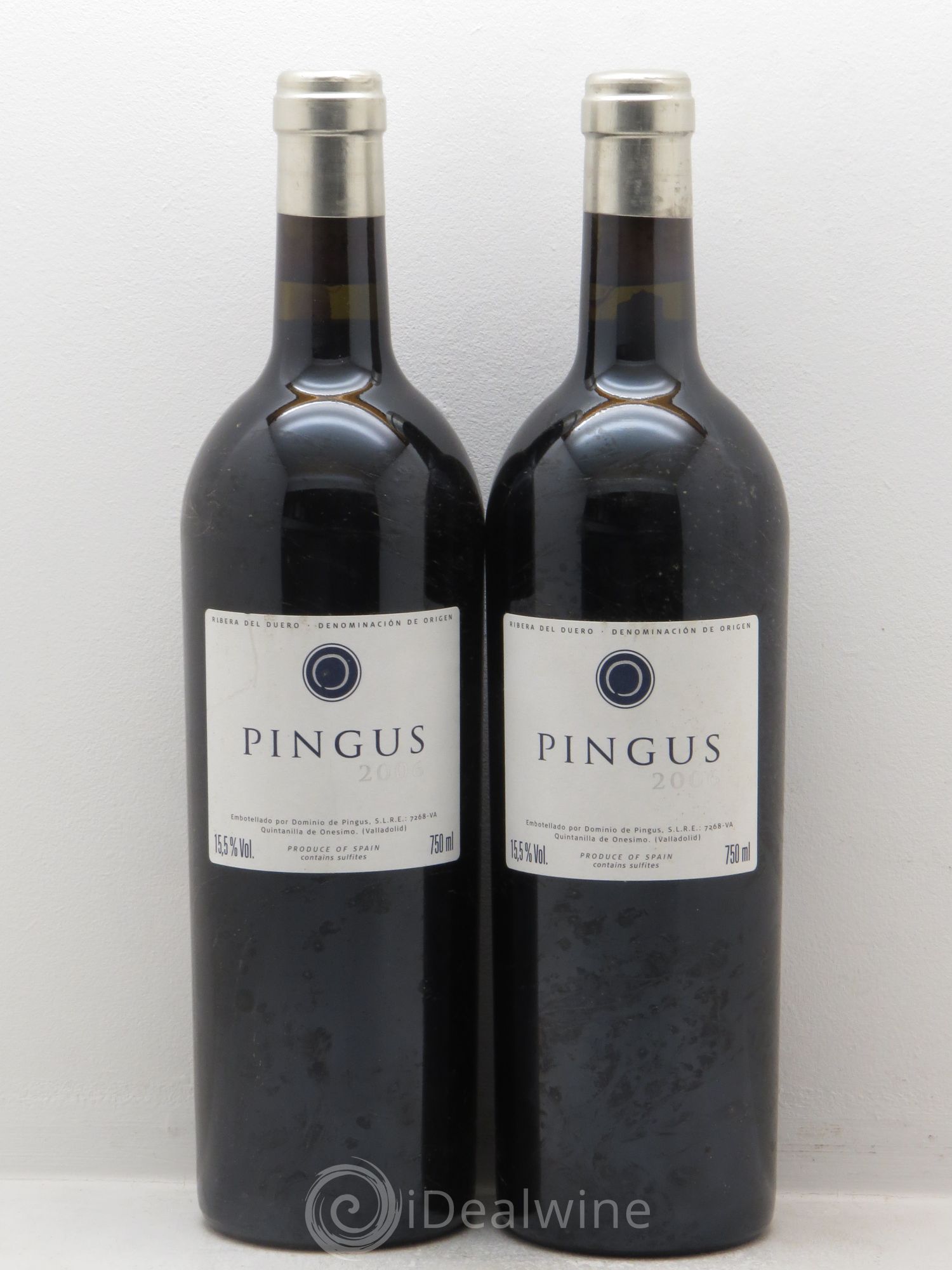 Ribera Del Duero Pingus Dominio de Pingus - Peter Sisseck 2006 - Lot de 2 bouteilles - 0