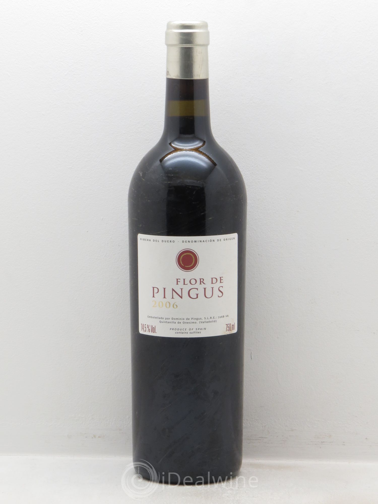 Ribera Del Duero Flor de Pingus Dominio de Pingus - Peter Sisseck 2006 - Lot de 1 bouteille - 0
