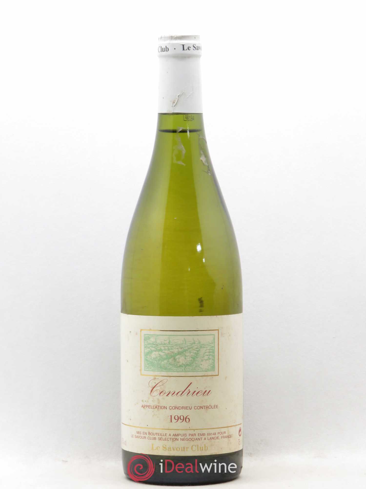 Condrieu Le Savour Club 1996 - Posten von 1 Flasche - 0