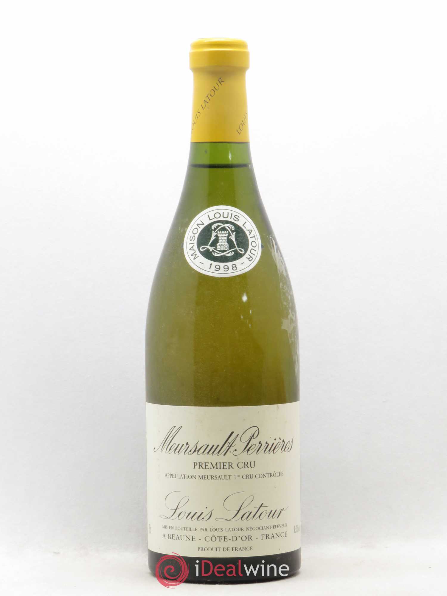 Meursault 1er Cru Perrières Louis Latour 1998 - Lot de 1 bouteille - 0