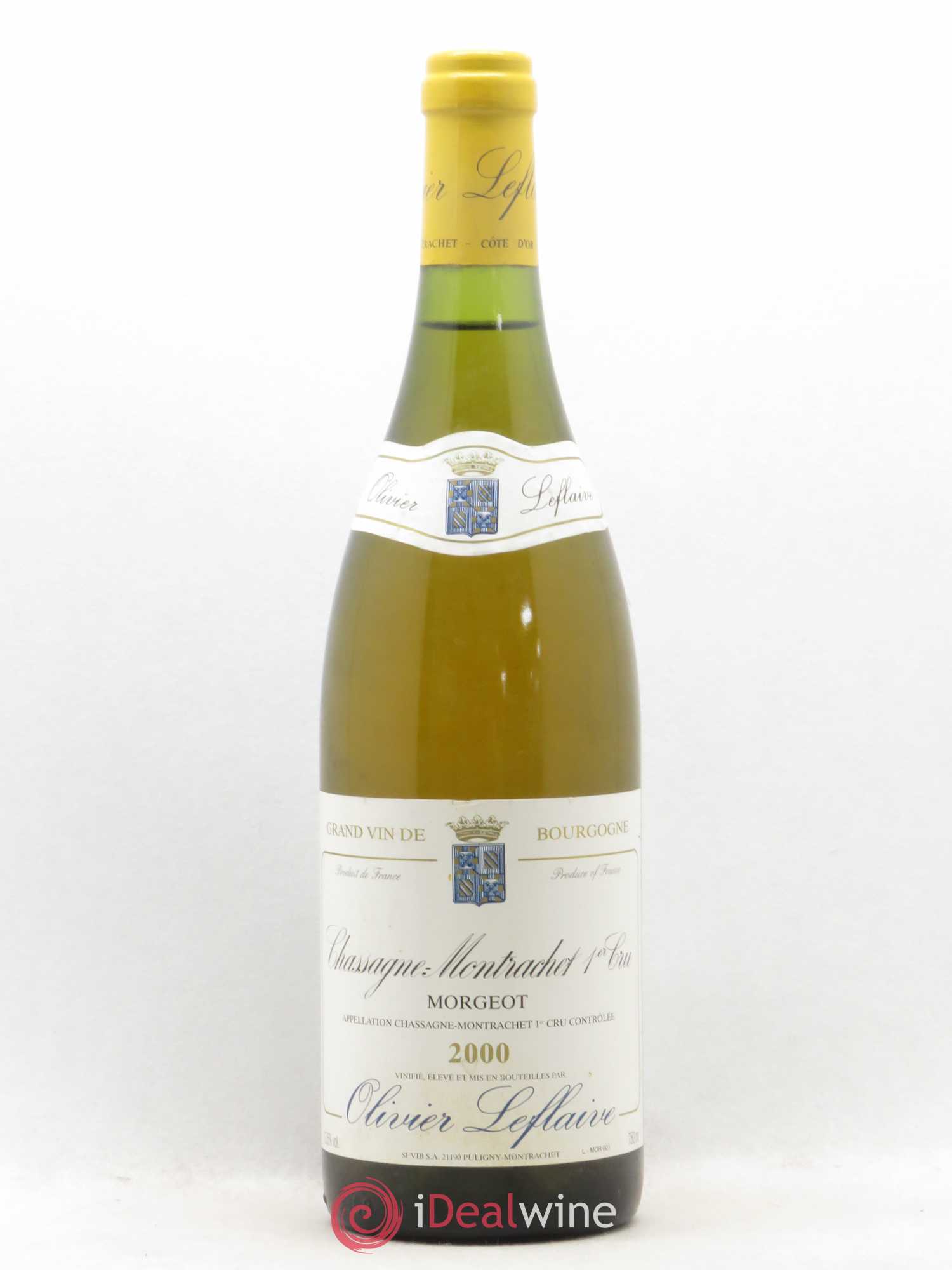 Chassagne-Montrachet 1er Cru Morgeot Olivier Leflaive 2000 - Posten von 1 Flasche - 0