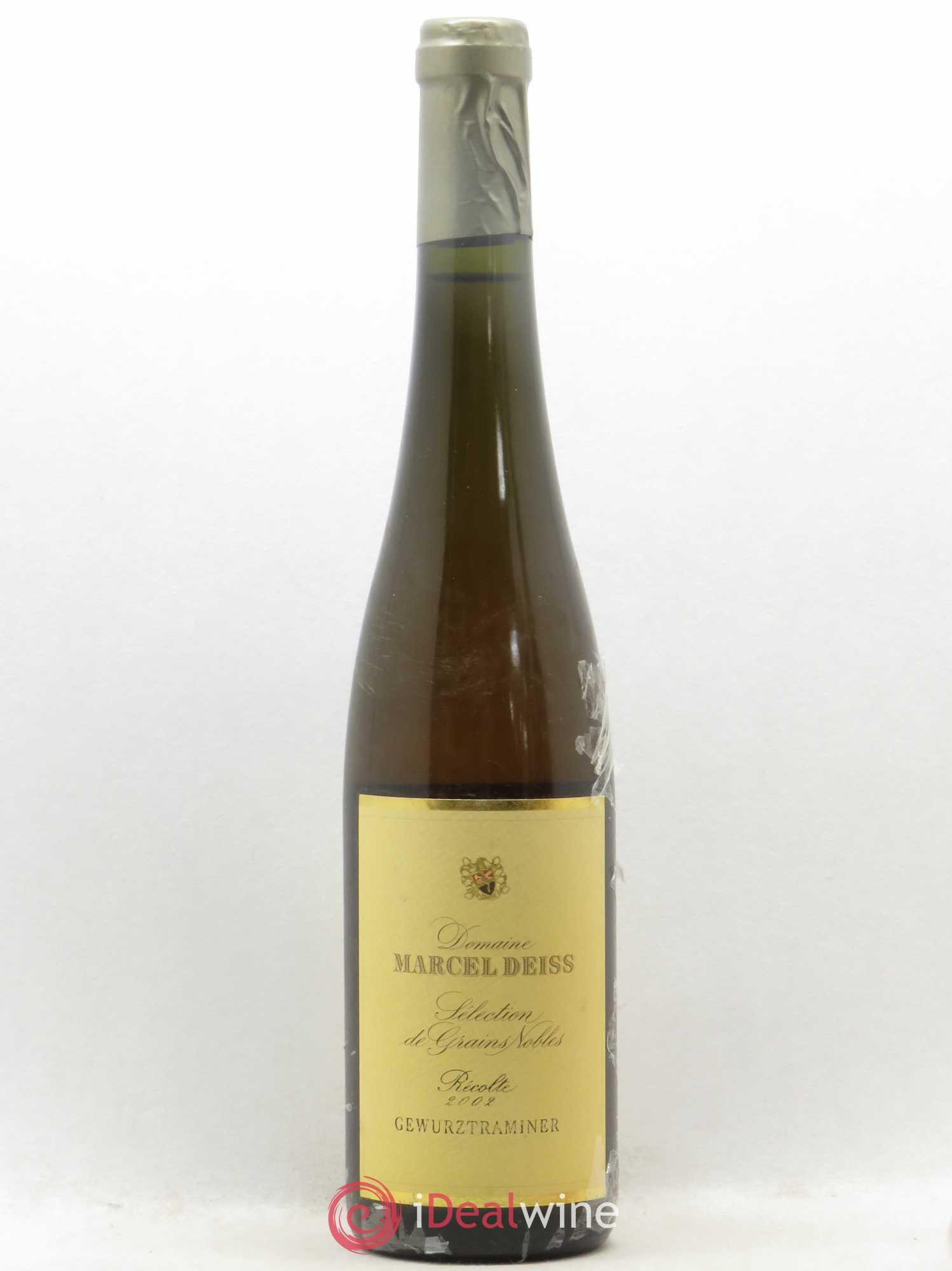 Alsace Gewurztraminer Sélection de Grains Nobles Marcel Deiss (Domaine) 2002 - Lotto di 1 bottiglia - 0