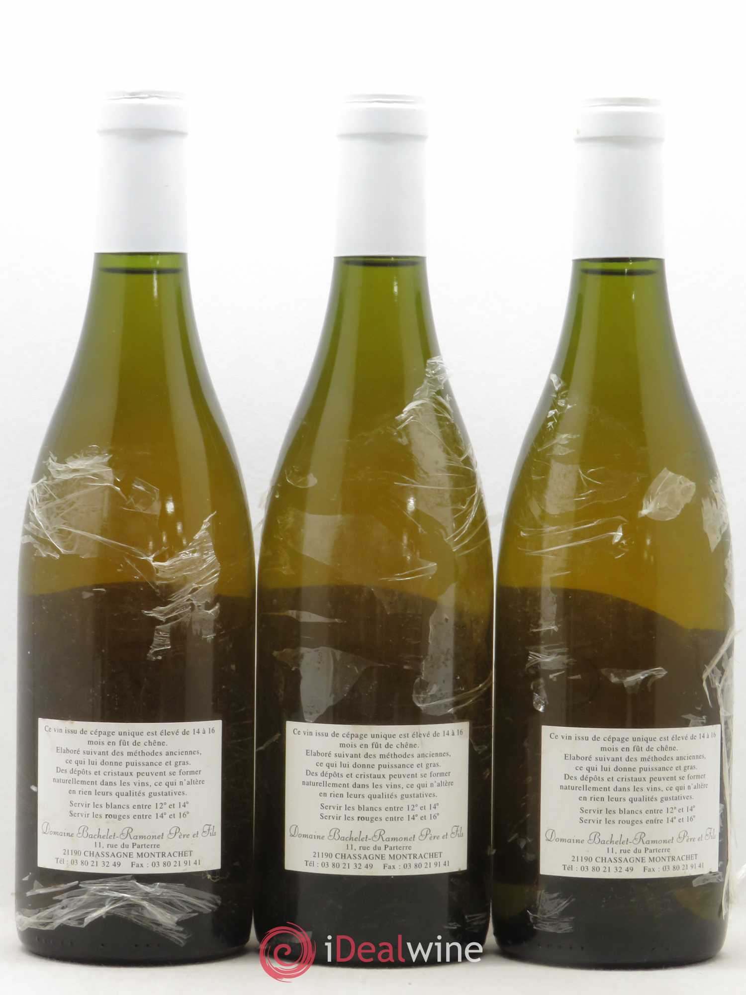 Bâtard-Montrachet Grand Cru Bachelet-Ramonet (Domaine) 2001 - Lot de 3 bouteilles - 1