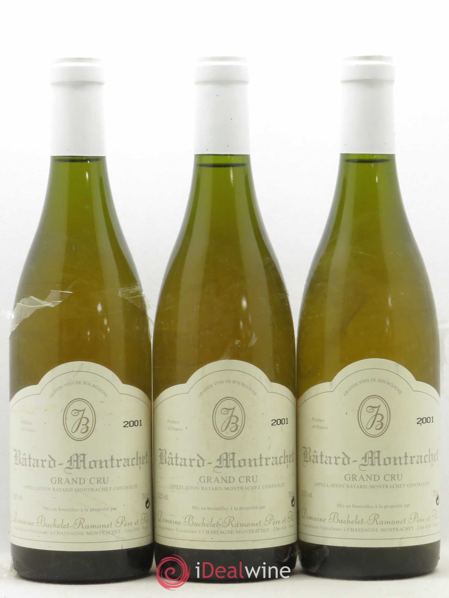 Bâtard-Montrachet Grand Cru Bachelet-Ramonet (Domaine) 2001 - Lot de 3 bouteilles - 0