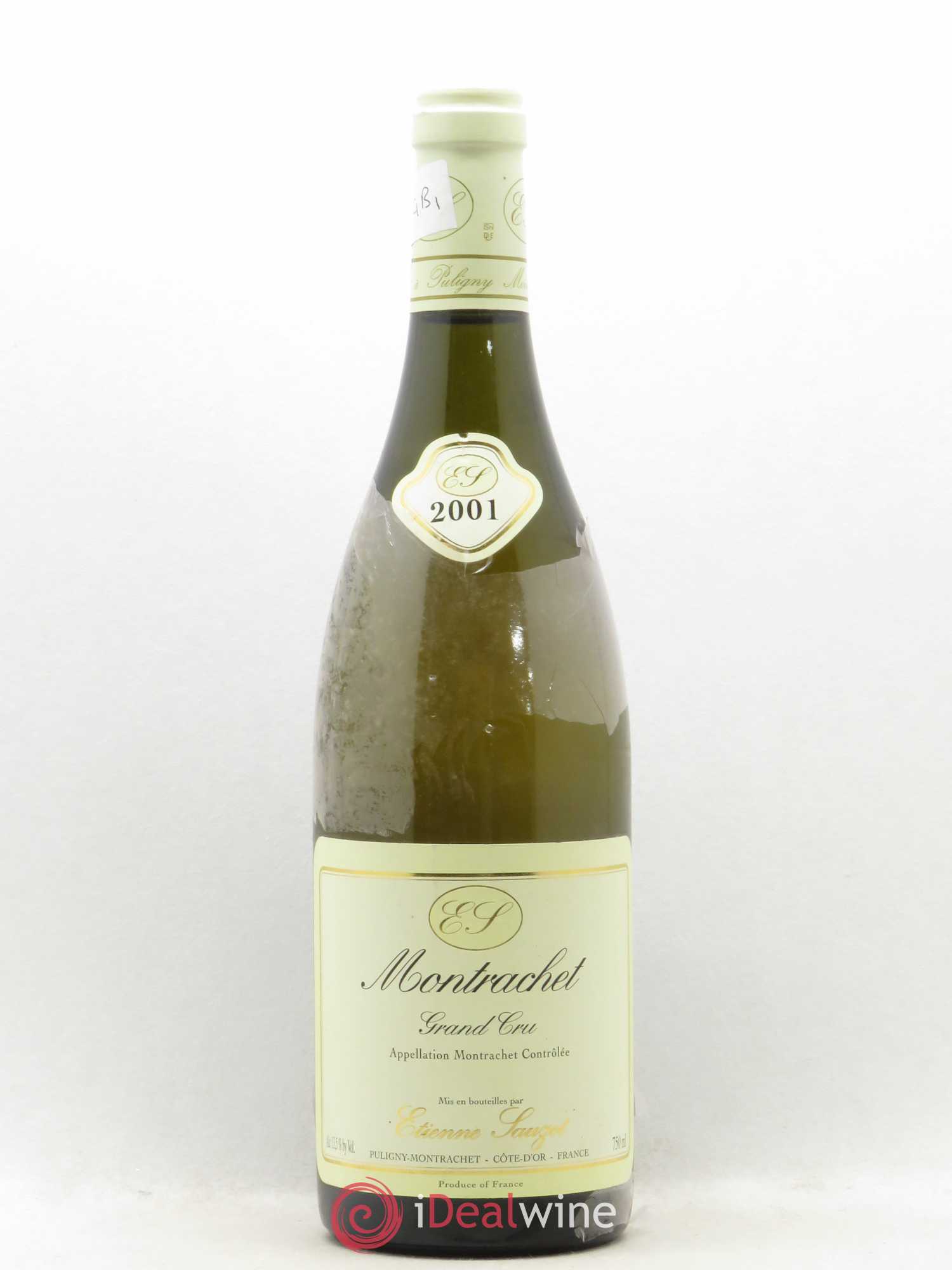 Montrachet Grand Cru Etienne Sauzet 2001 - Lot de 1 bouteille - 0