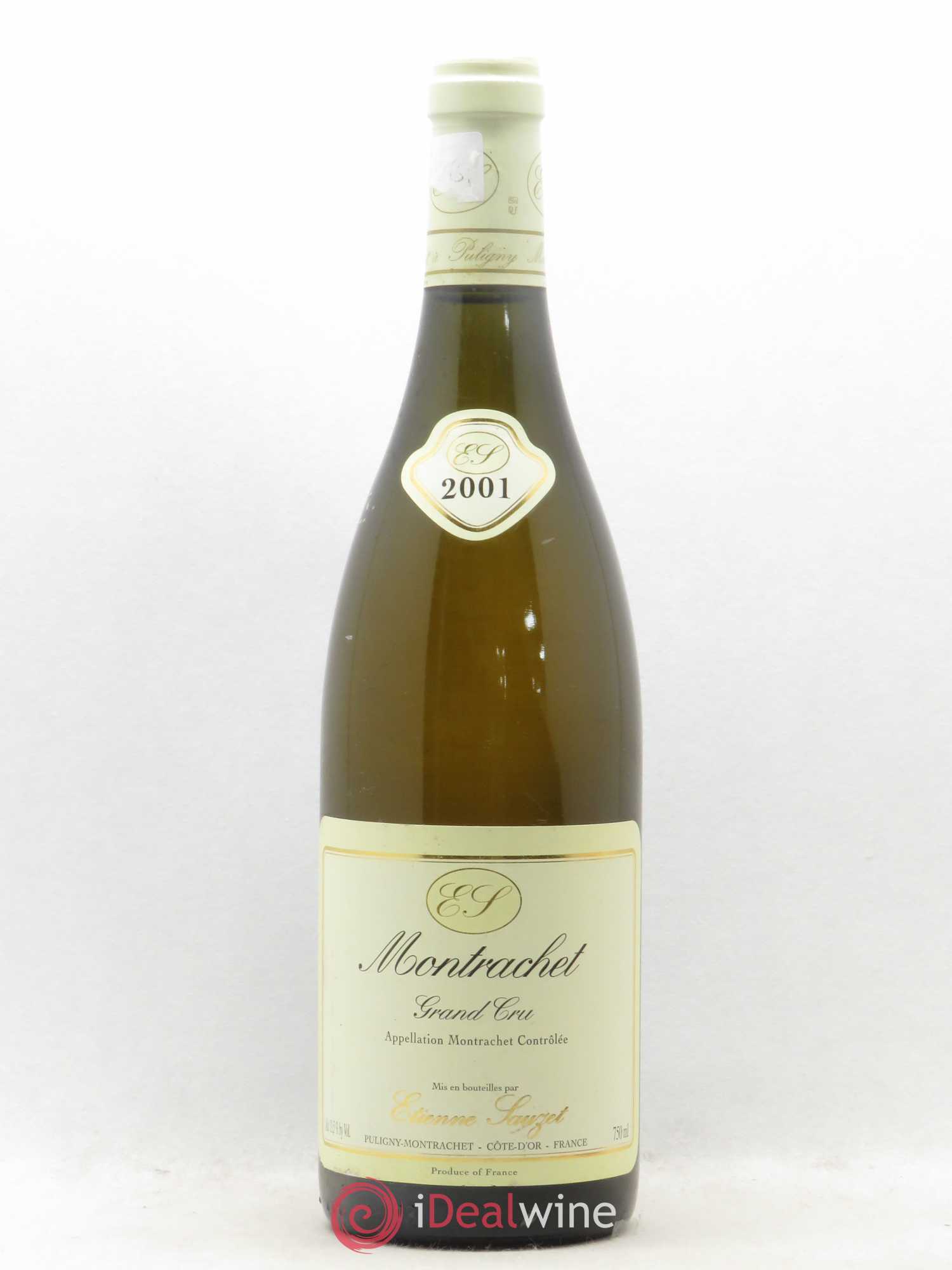 Montrachet Grand Cru Etienne Sauzet 2001 - Lot de 1 bouteille - 0