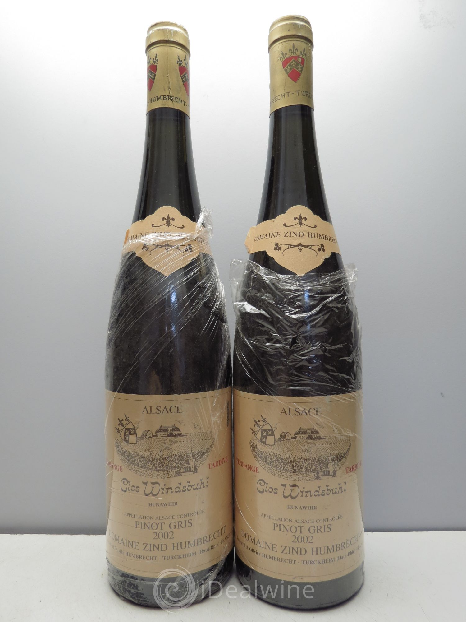 Alsace Pinot Gris (anciennement Tokay) Vendanges Tardives Clos Windsbuhl Zind-Humbrecht (Domaine) 2002 - Lotto di 2 bottiglie - 0