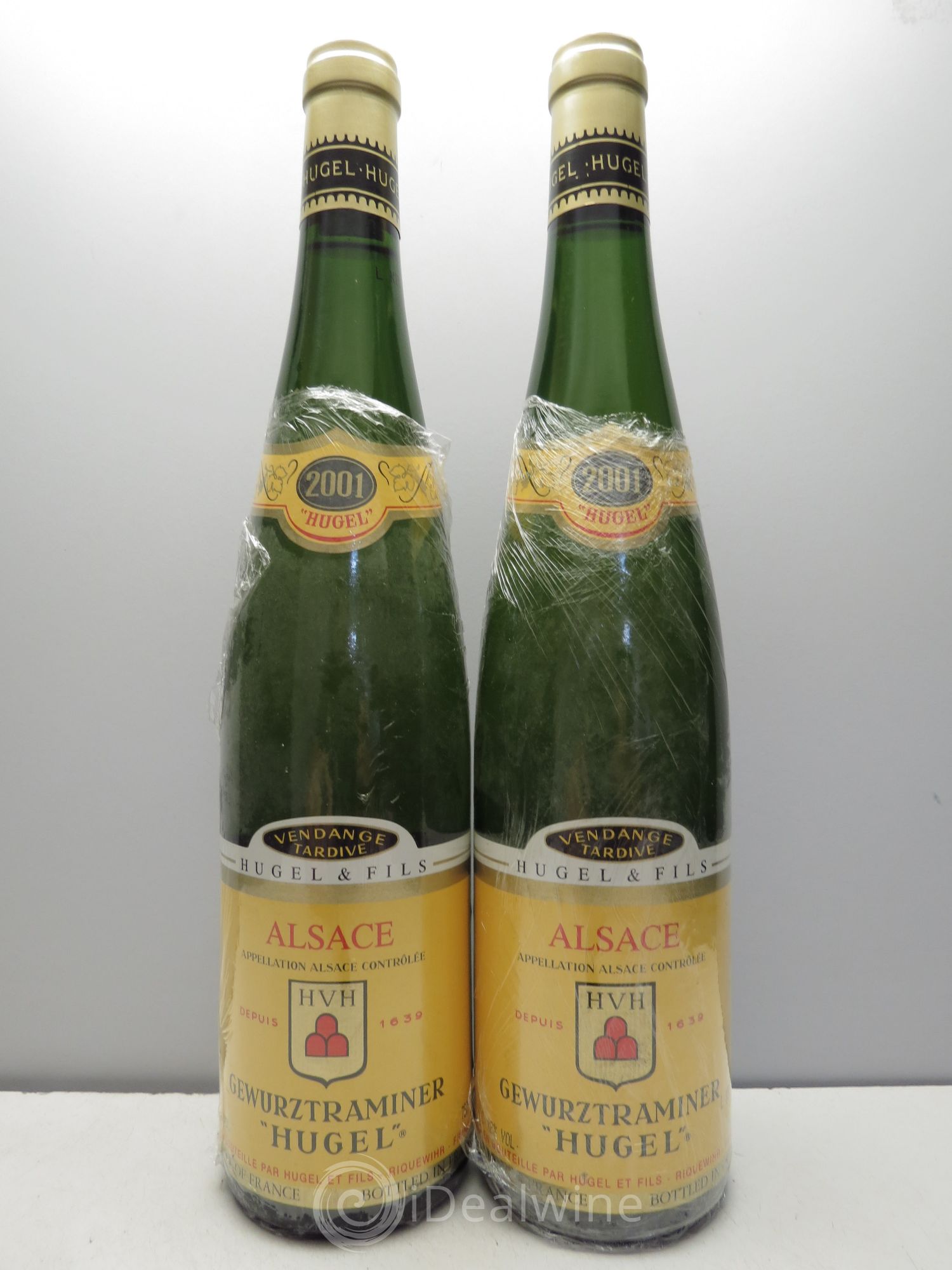 Gewurztraminer Vendanges Tardives Hugel (Domaine) 2001 - Lotto di 2 bottiglie - 0