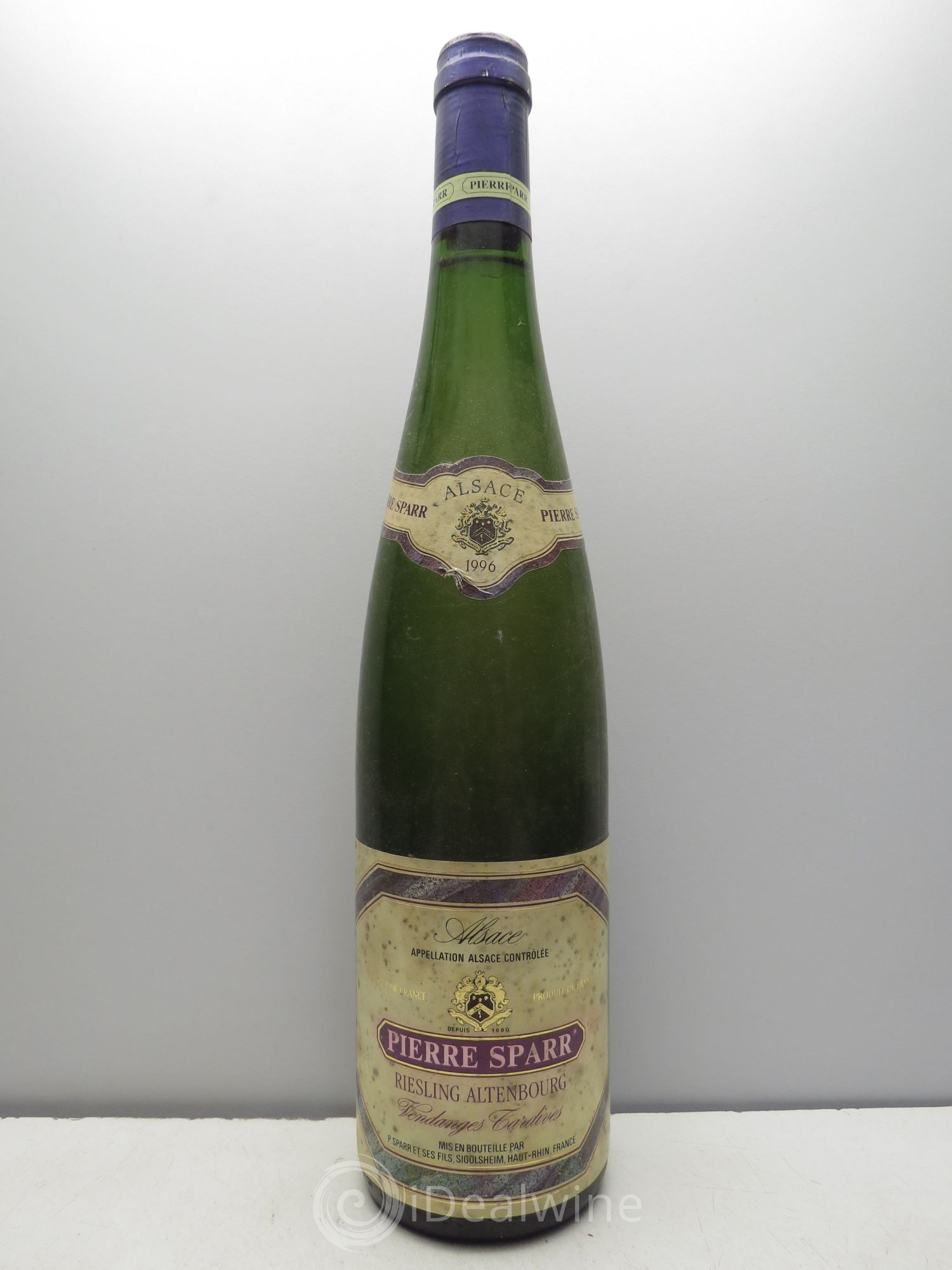 Riesling Vendanges Tardives Altenbourg P.Sparr 1996 - Lotto di 6 bottiglie - 0