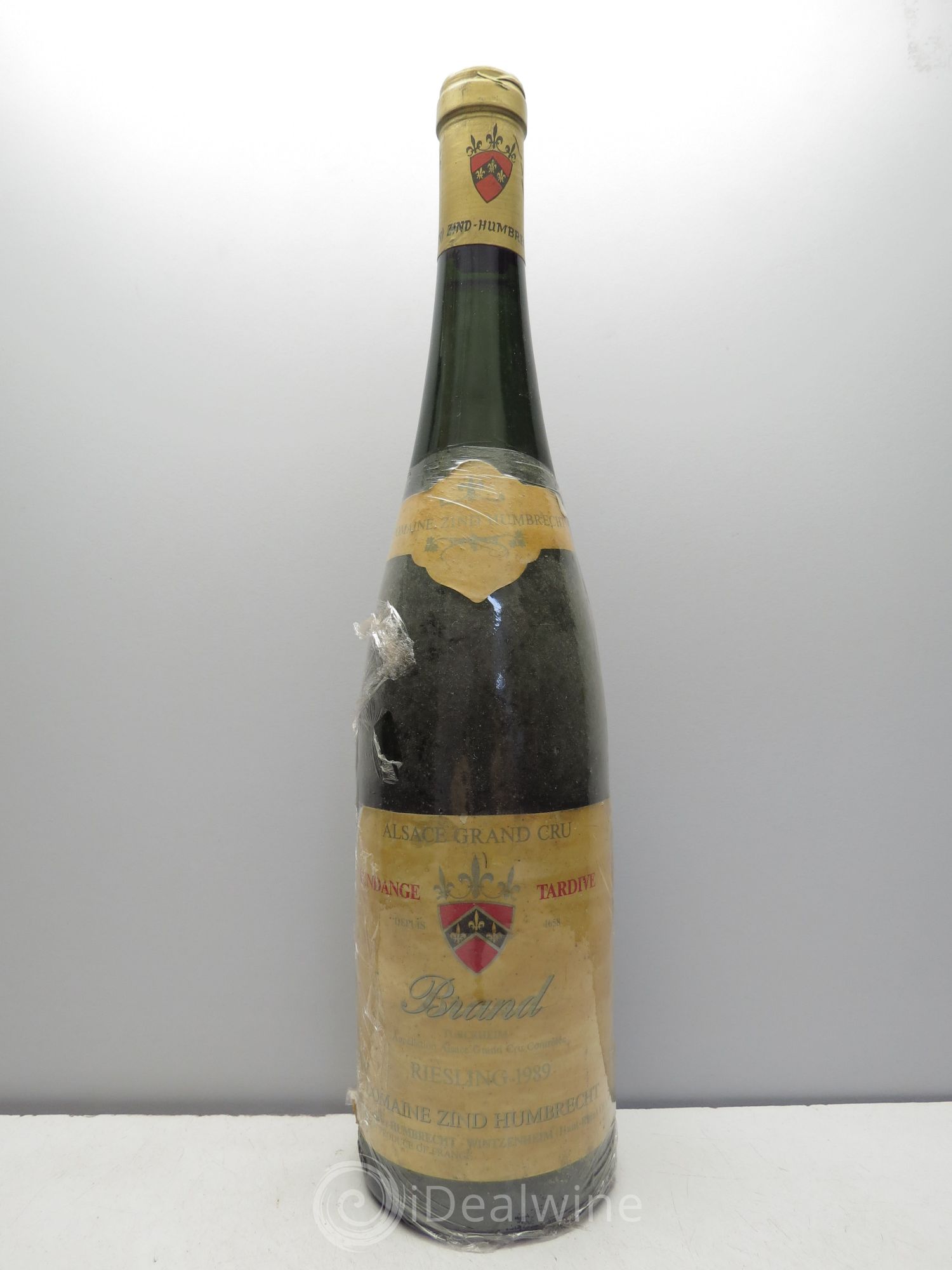 Riesling Vendanges Tardives Brand 1989 - Posten von 1 Flasche - 0