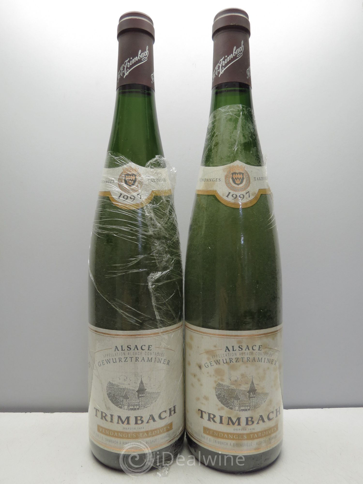 Alsace Gewurztraminer Vendanges Tardives Trimbach (Domaine) 1997 - Lotto di 2 bottiglie - 0