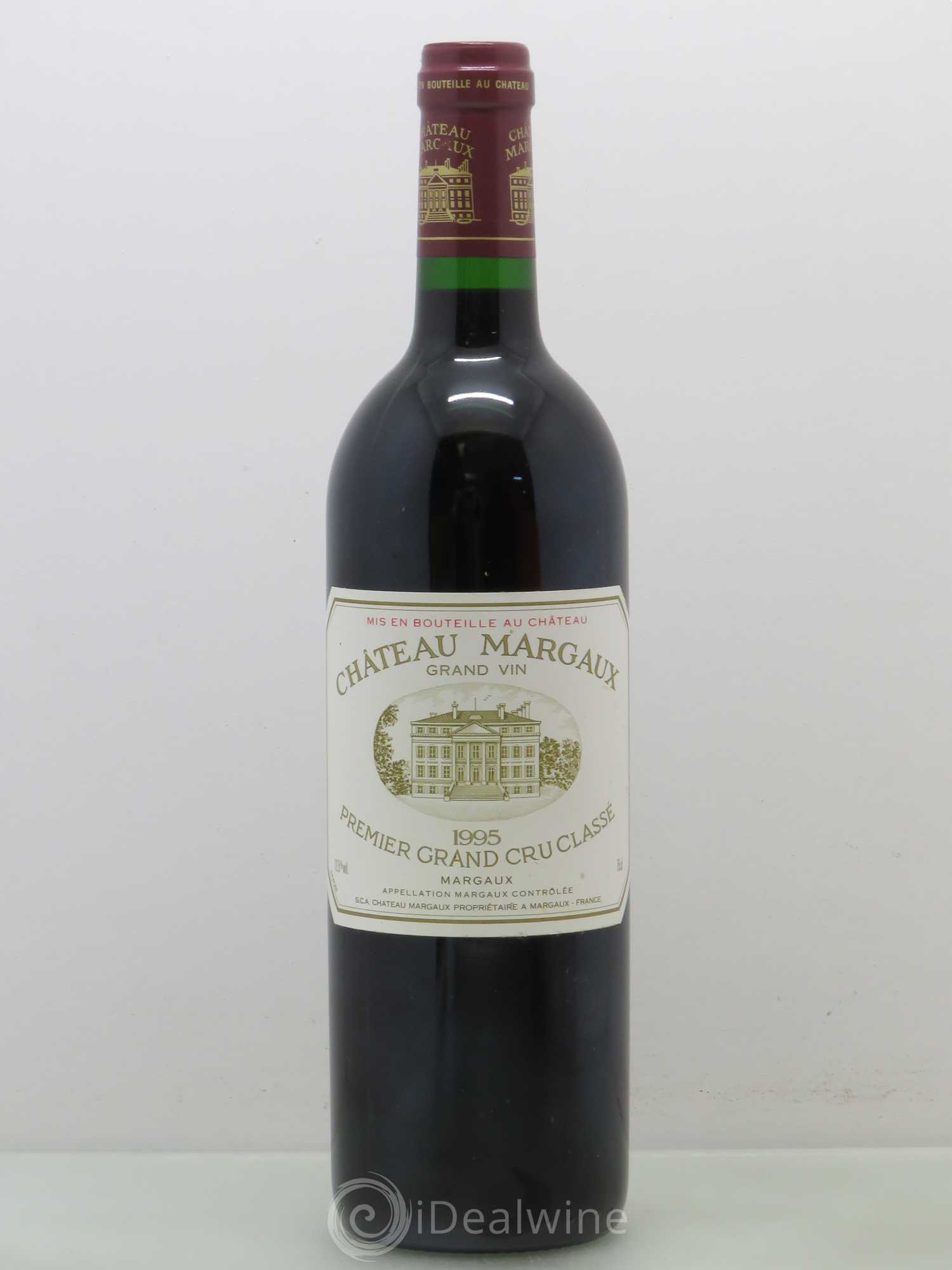 Château Margaux 1er Grand Cru Classé 1995 - Lot de 1 bouteille - 0