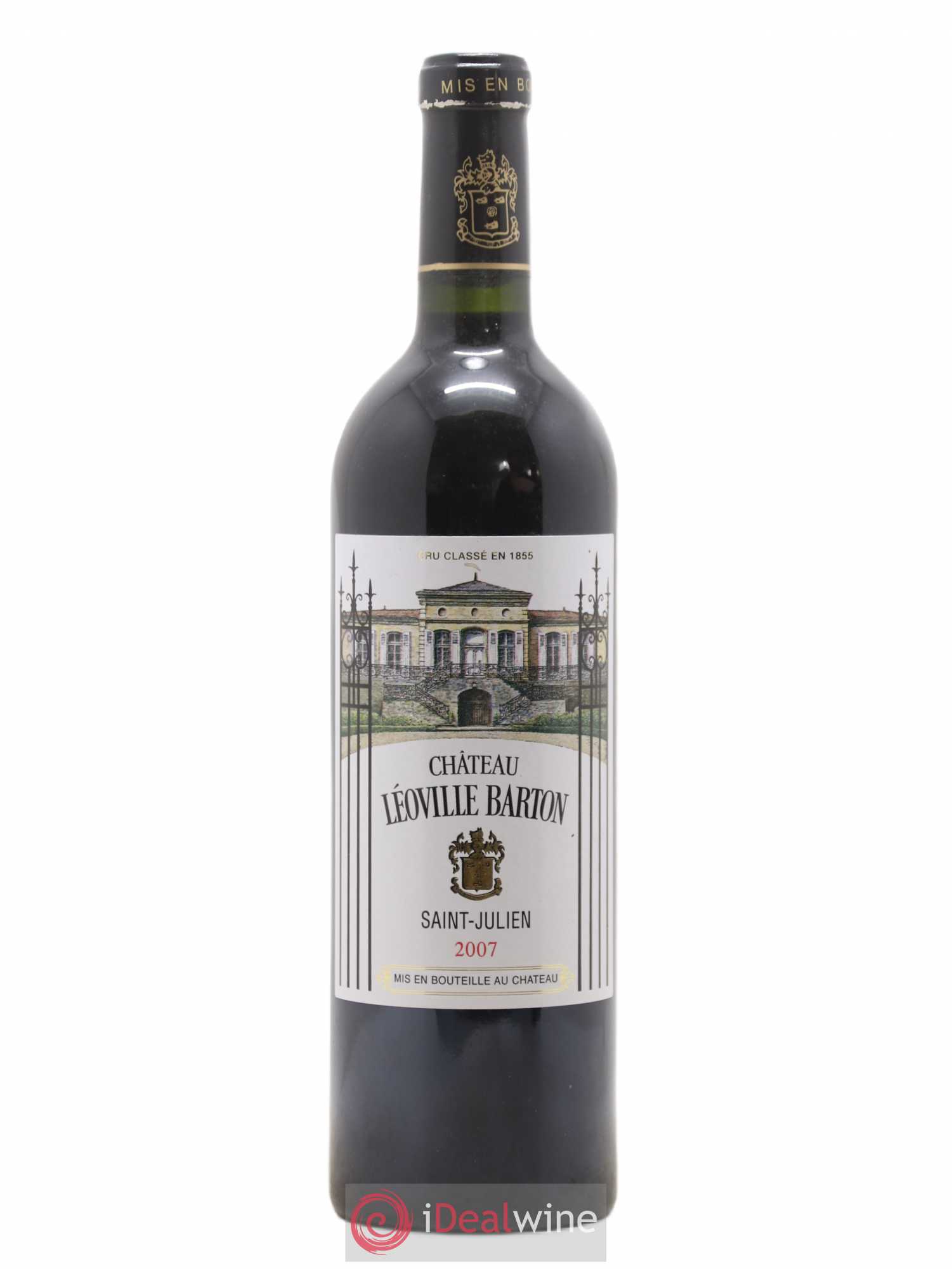 Château Léoville Barton 2ème Grand Cru Classé 2007 - Lot de 1 bouteille - 0