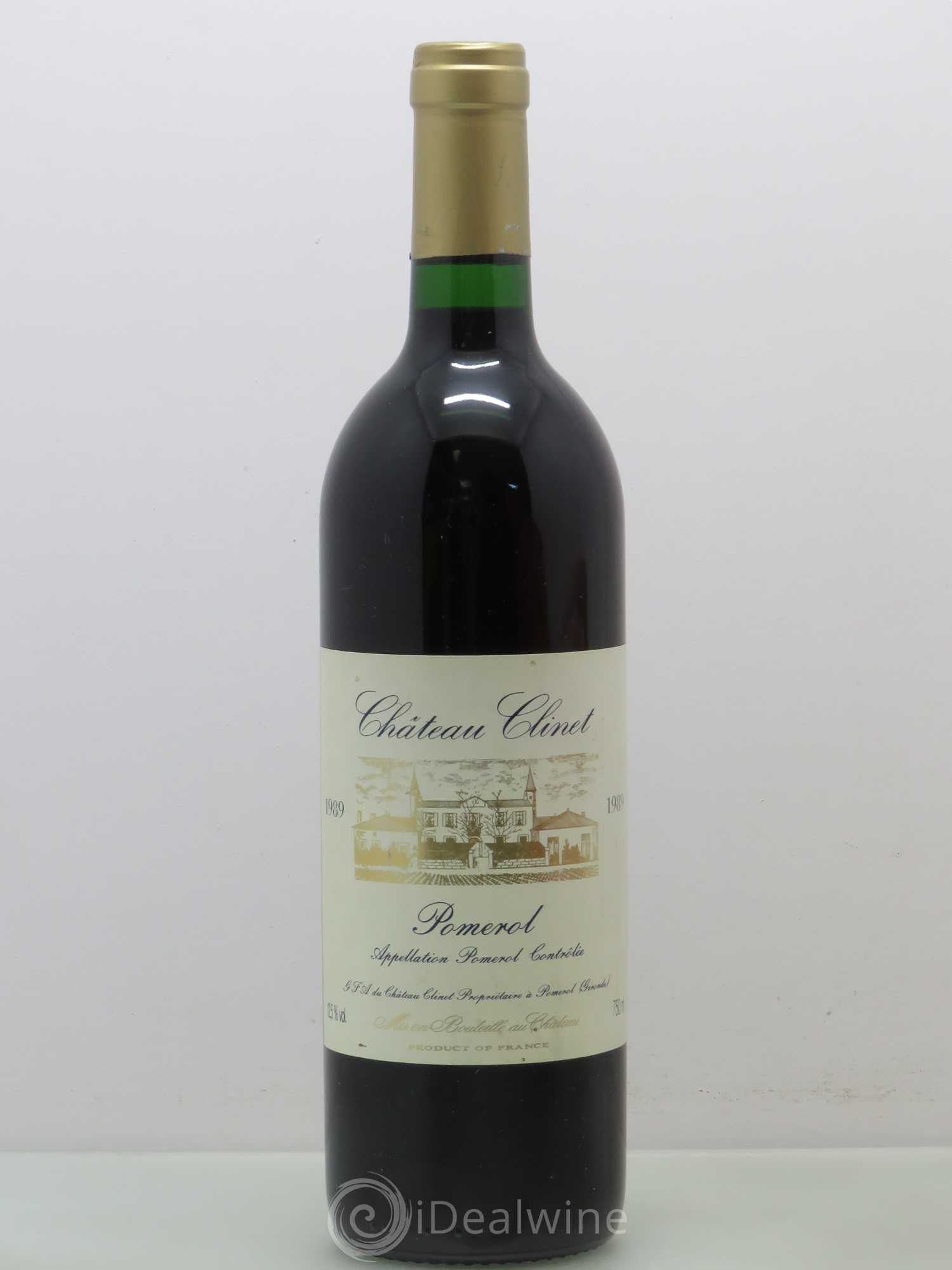 Château Clinet 1989 - Lot de 1 bouteille - 0